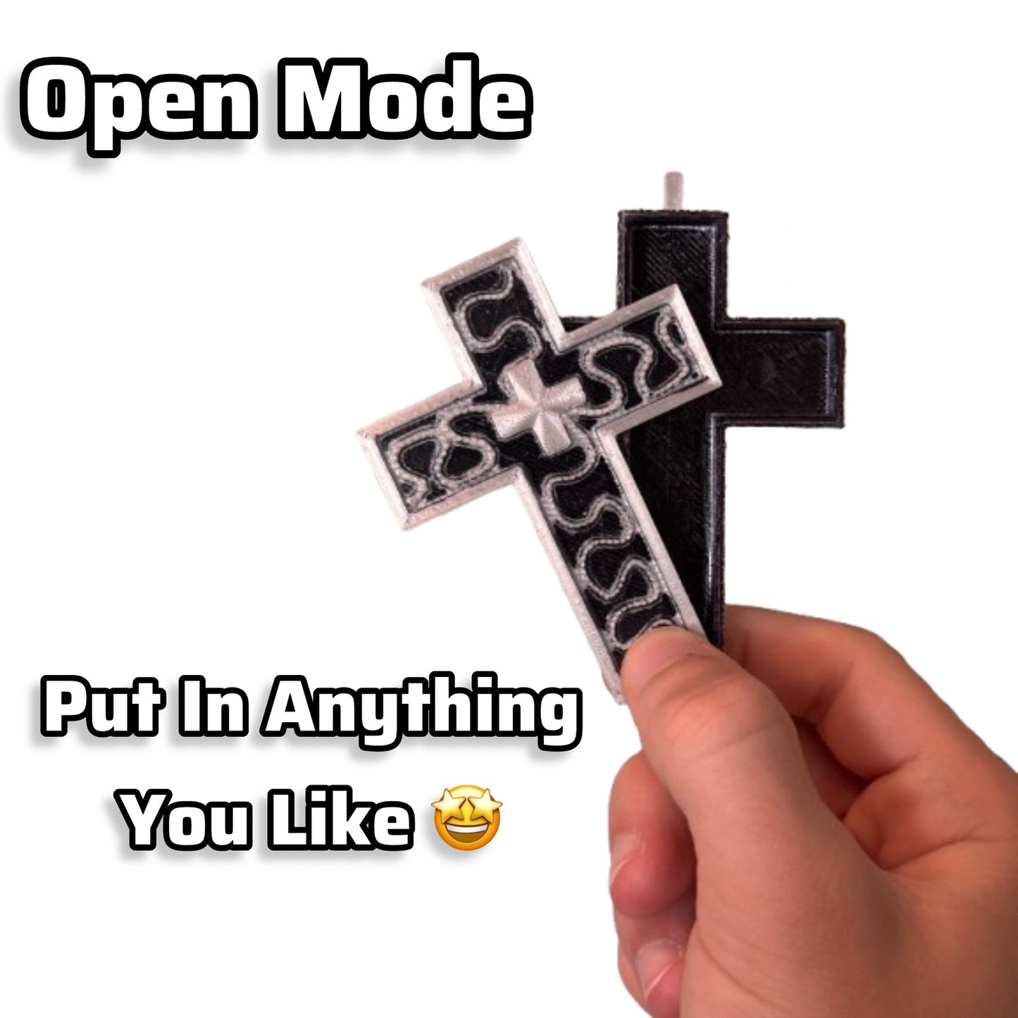 Oxdan Production Thanos Cross - Cool Necklace or Keychain for Cosplay and Fun