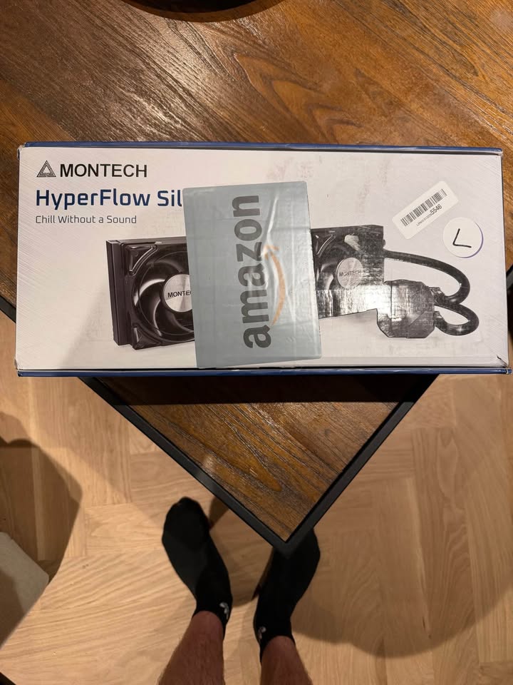 🔇 MONTECH HyperFlow Silent 360 AIO – ULTRA-QUIET – COMPLETE – $40 FIRM