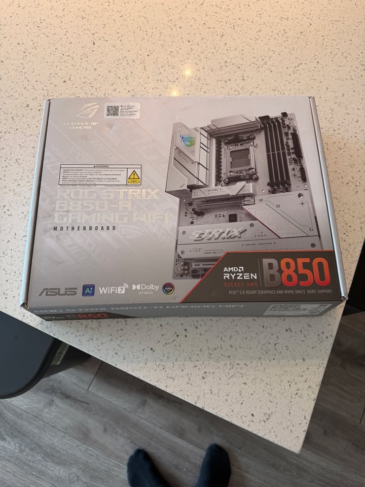 🔥 ASUS ROG Strix B850-A - Like NEW, FULL KIT - SAVE $90 OFF RETAIL!