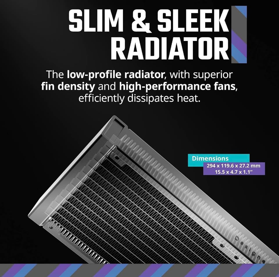 ❄️ Cooler Master 360L Core AIO Liquid Cooler - 360mm RGB - WORKS! - $40 FIRM