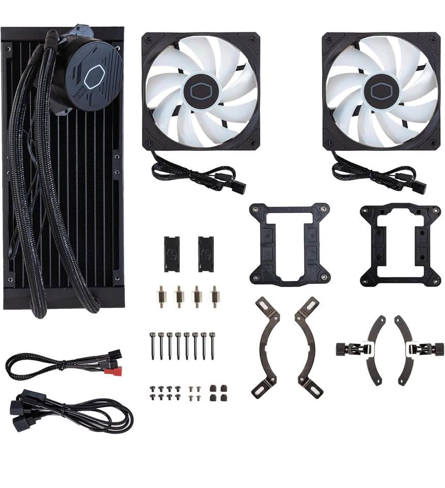❄️ Cooler Master 360L Core AIO Liquid Cooler - 360mm RGB - WORKS! - $40 FIRM