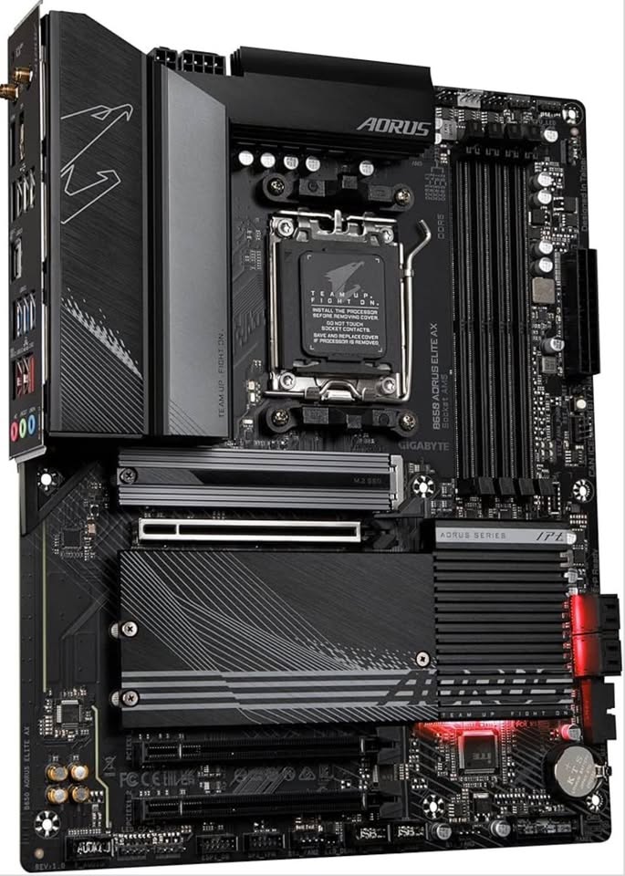🔥 GIGABYTE B650 AORUS Elite AX – OPEN BOX, FULL KIT – $80 FIRM