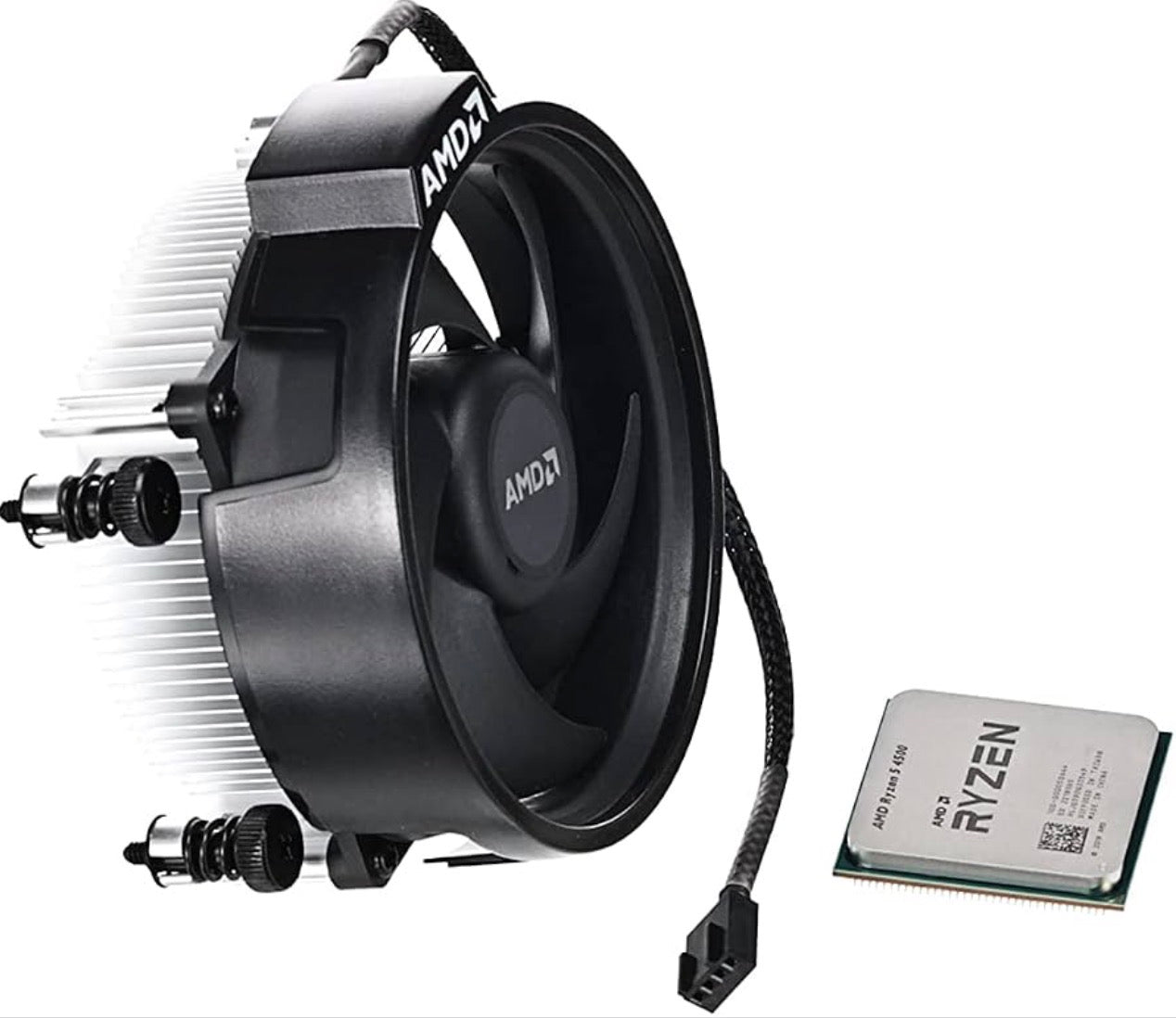 🔥 MINT OPEN-BOX: AMD Ryzen 5 4500 (6-Core/12-Thread) Unlocked CPU + Cooler + Retail Box! 🔥