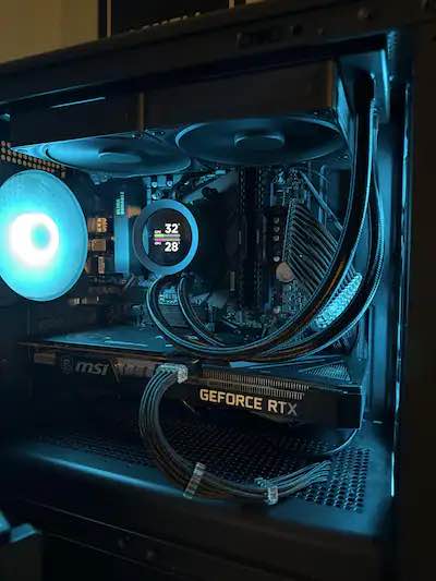 🖥️ NZXT Kraken Plus 240 AIO Liquid Cooler – 240mm LCD – COMPLETE – $60 FIRM