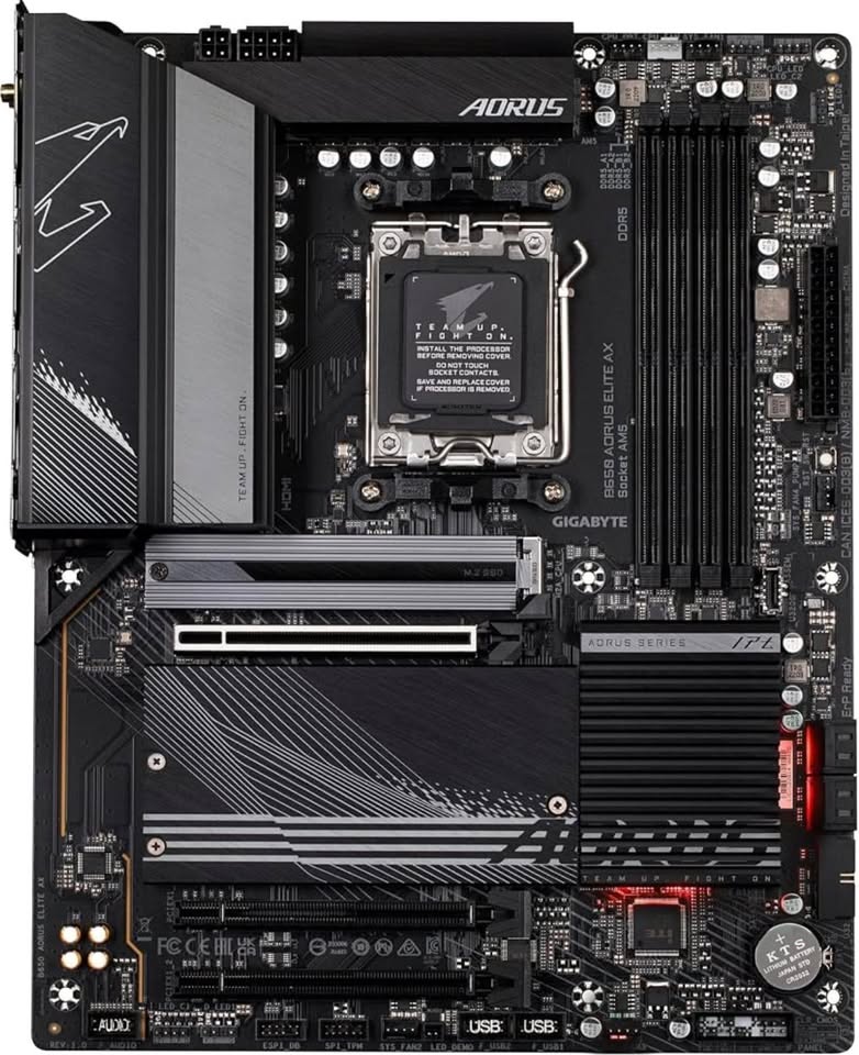 🔥 GIGABYTE B650 AORUS Elite AX – OPEN BOX, FULL KIT – $80 FIRM
