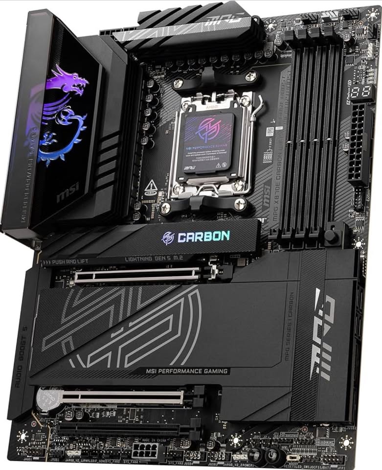 🔥 MSI X870E CARBON WIFI - OPEN BOX, FULL KIT - SAVE $180 vs RETAIL!