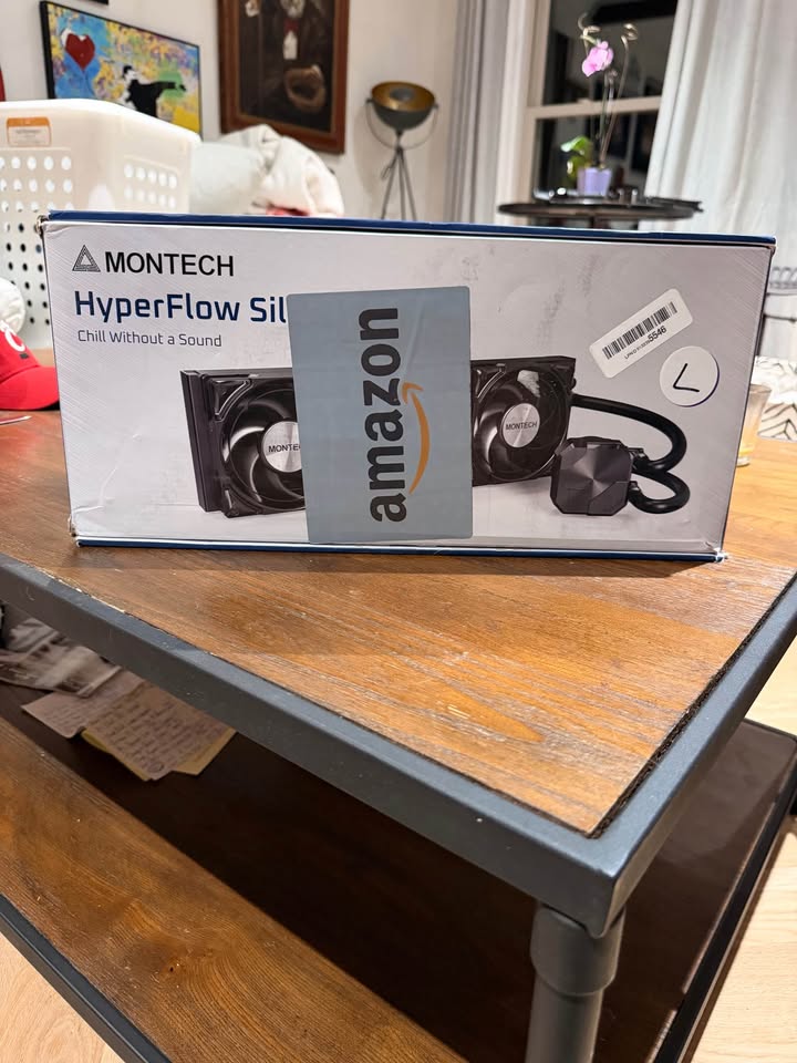 🔇 MONTECH HyperFlow Silent 360 AIO – ULTRA-QUIET – COMPLETE – $40 FIRM