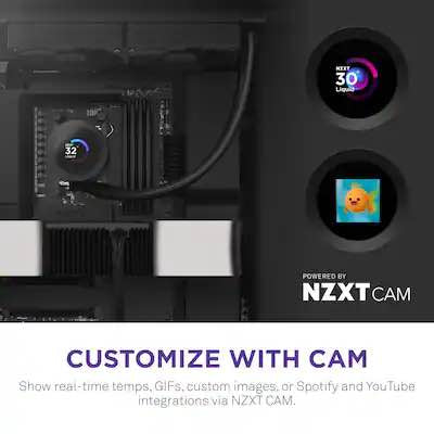🖥️ NZXT Kraken Plus 240 AIO Liquid Cooler – 240mm LCD – COMPLETE – $60 FIRM