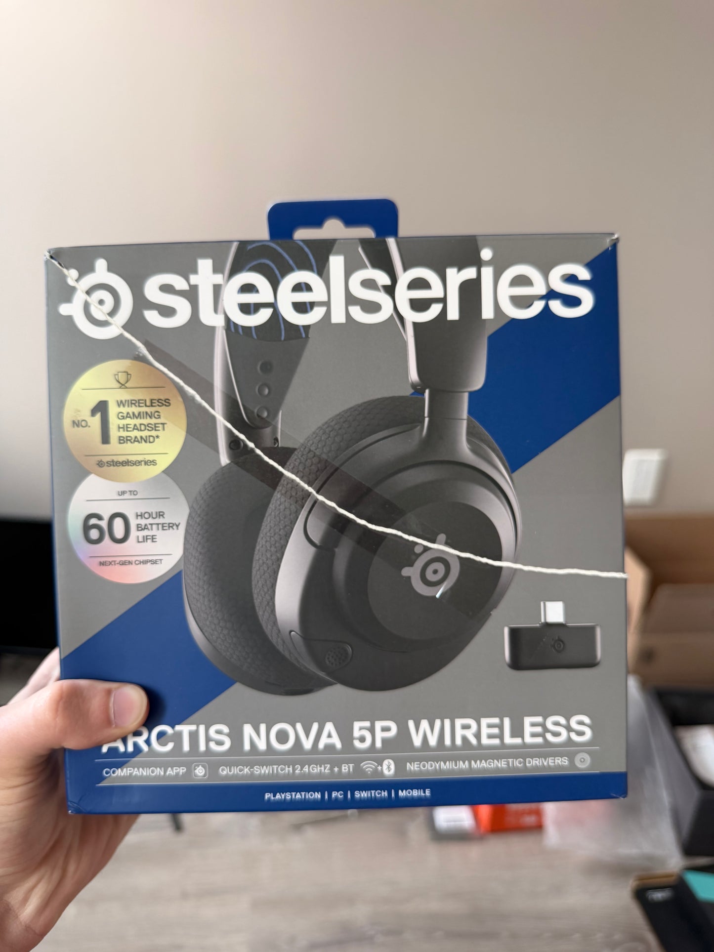 🔥 BRAND NEW OPEN-BOX: SteelSeries Arctis Nova 1 Gaming Headset (Tested & 100% Working) 🔥