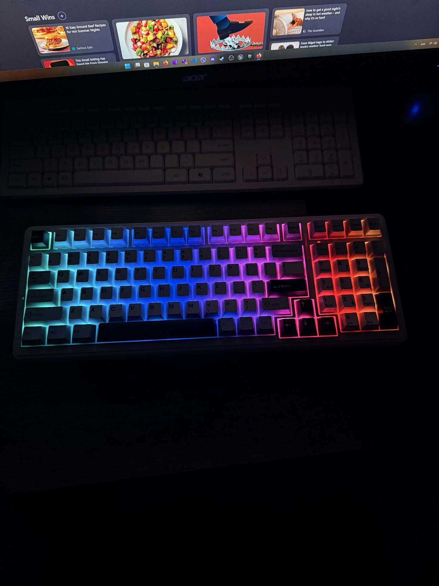 ⚡ MINT OPEN-BOX: AULA F99 Wireless Mechanical Keyboard (Hot-Swappable/Gasket Mounted)! ⚡