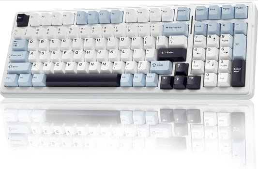 ⚡ MINT OPEN-BOX: AULA F99 Wireless Mechanical Keyboard (Hot-Swappable/Gasket Mounted)! ⚡