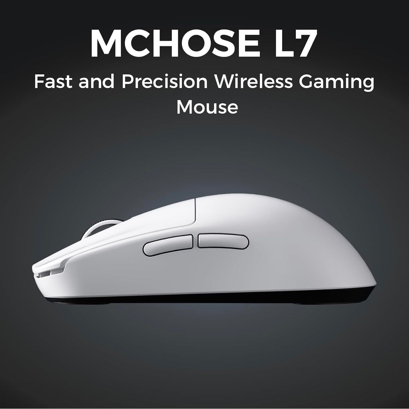 ⚡ MINT OPEN-BOX: MCHOSE L7 Pro Wireless Gaming Mouse (PAW3395 / Tri-Mode / 8K Polling) ⚡