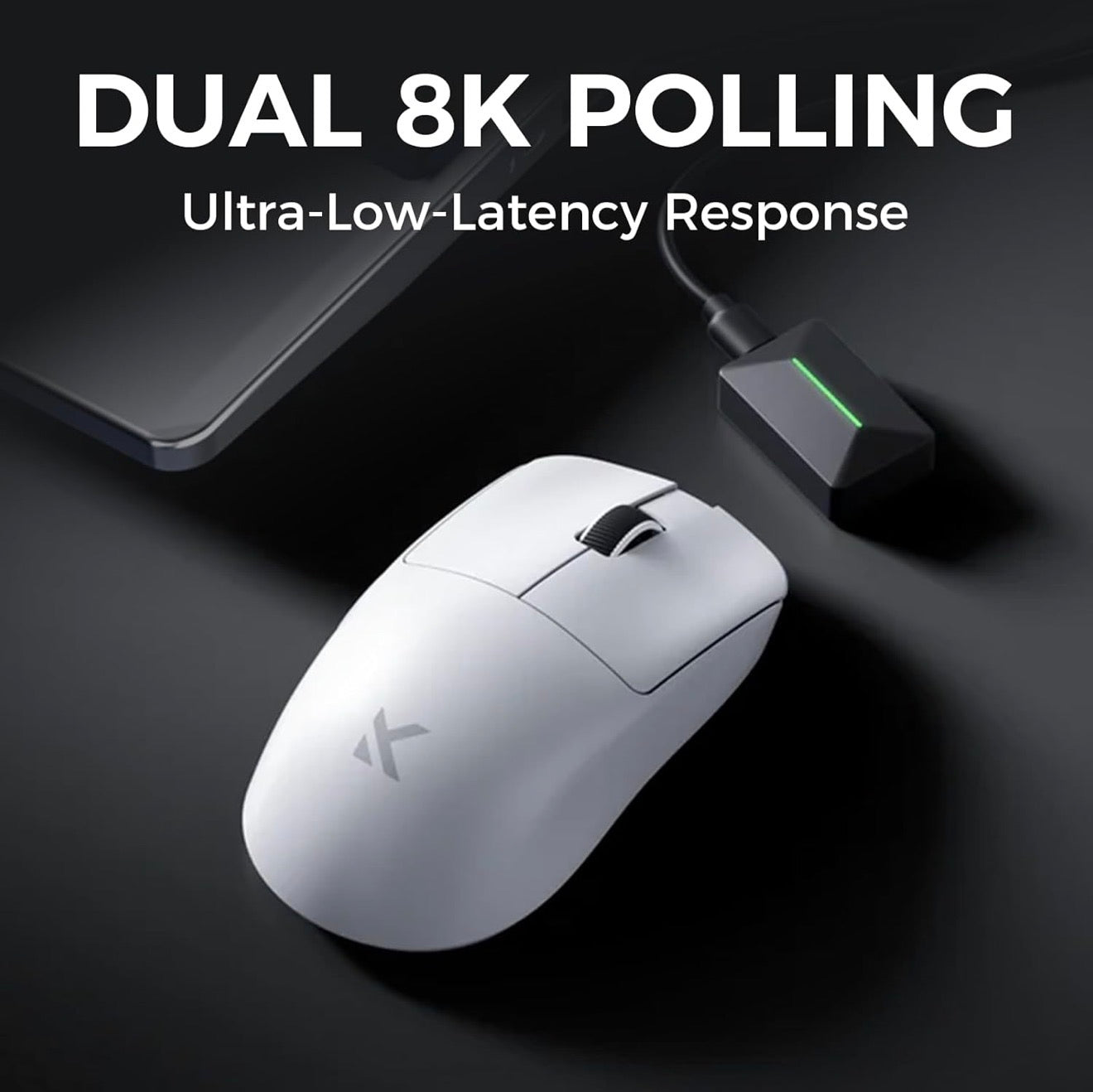 ⚡ MINT OPEN-BOX: MCHOSE L7 Pro Wireless Gaming Mouse (PAW3395 / Tri-Mode / 8K Polling) ⚡