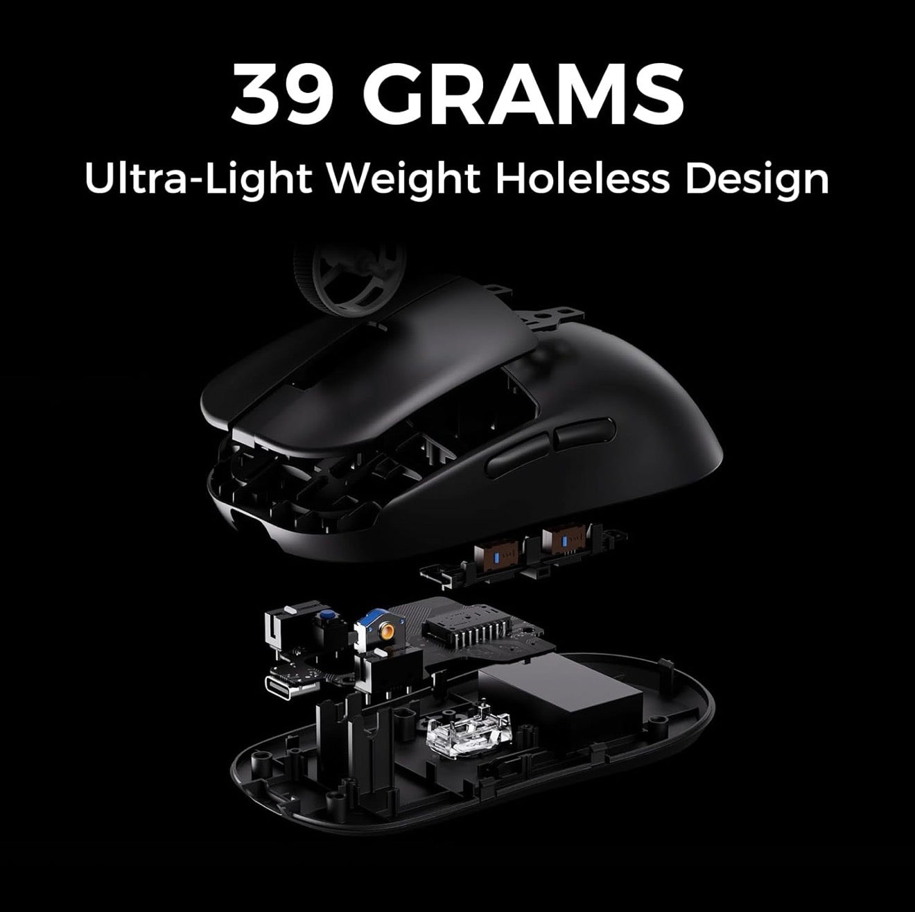 ⚡ MINT OPEN-BOX: MCHOSE L7 Pro Wireless Gaming Mouse (PAW3395 / Tri-Mode / 8K Polling) ⚡