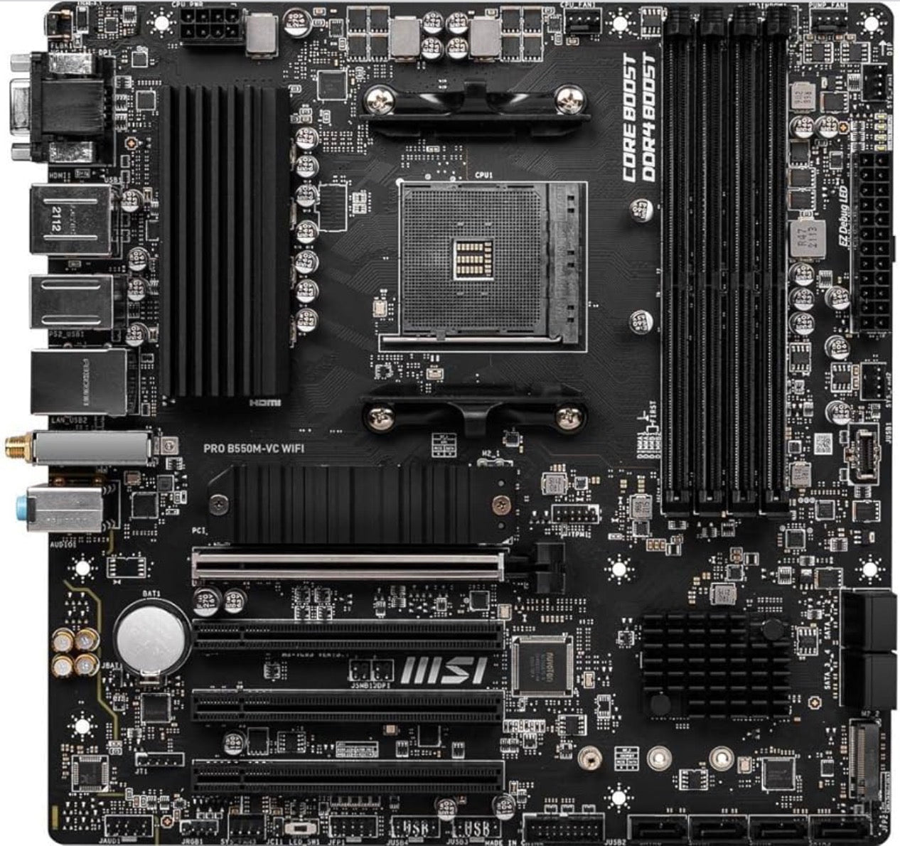 🔥 MSI PRO B550M-VC WIFI – OPEN BOX, FULL KIT – SAVE $30 vs RETAIL!