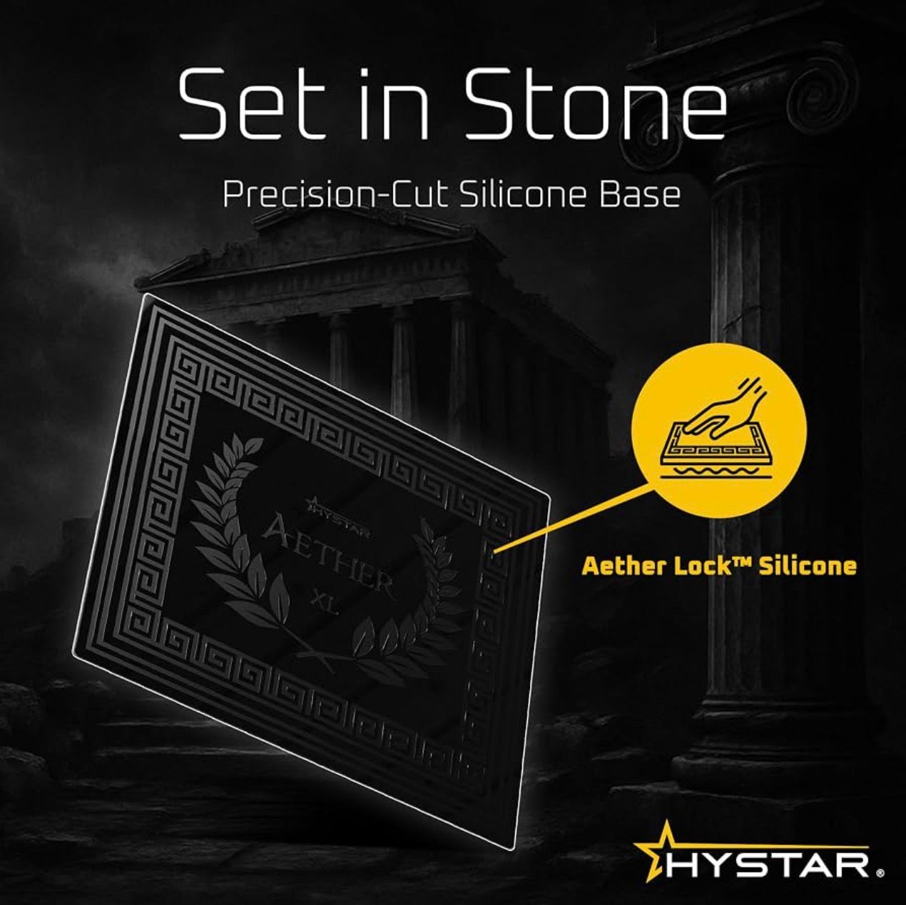 🔥 HYSTAR AETHER GLASS MOUSEPAD XL – BRAND NEW, FACTORY BOXED – SAVE $25 vs RETAIL!