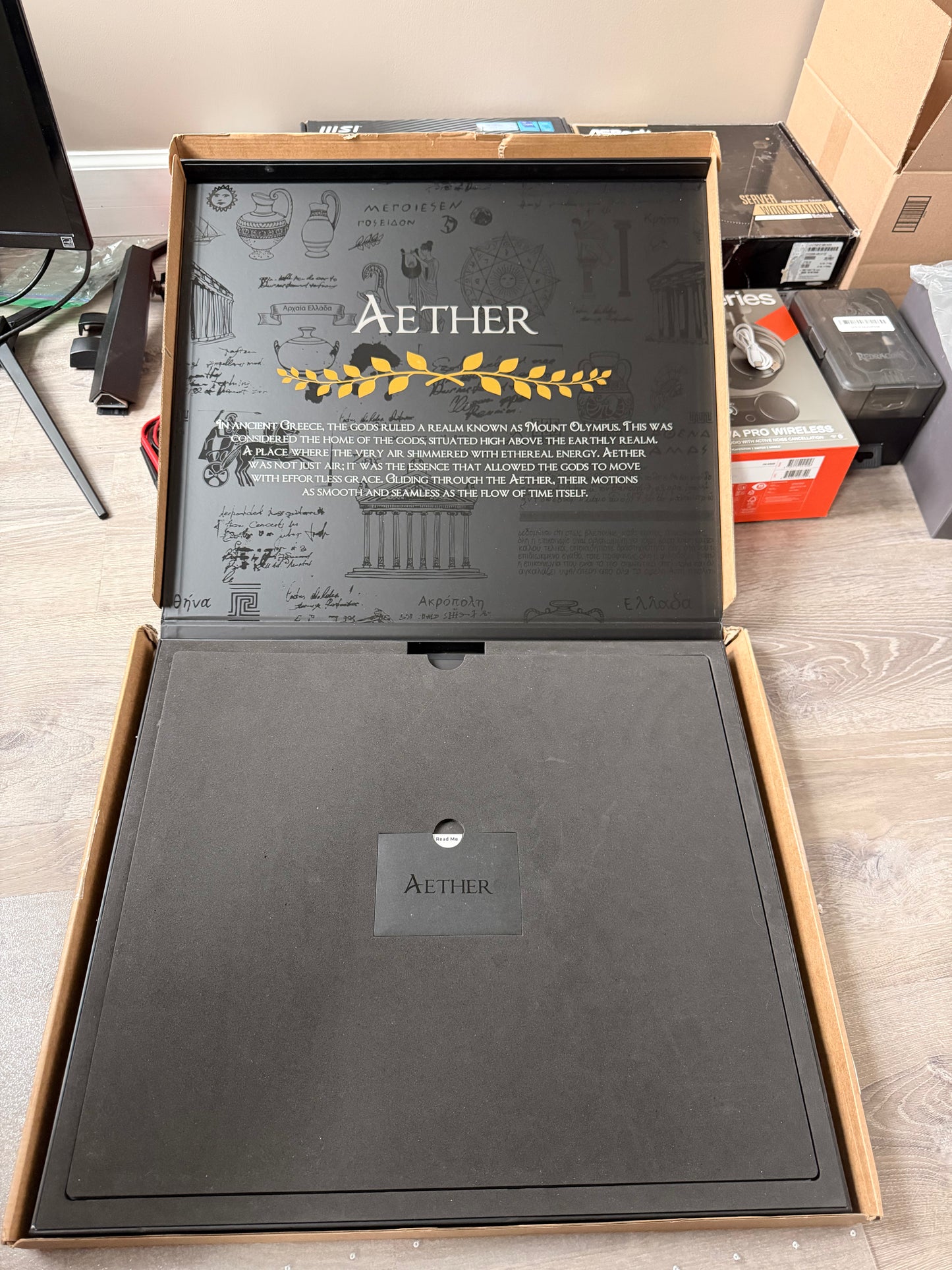 🔥 HYSTAR AETHER GLASS MOUSEPAD XL – BRAND NEW, FACTORY BOXED – SAVE $25 vs RETAIL!