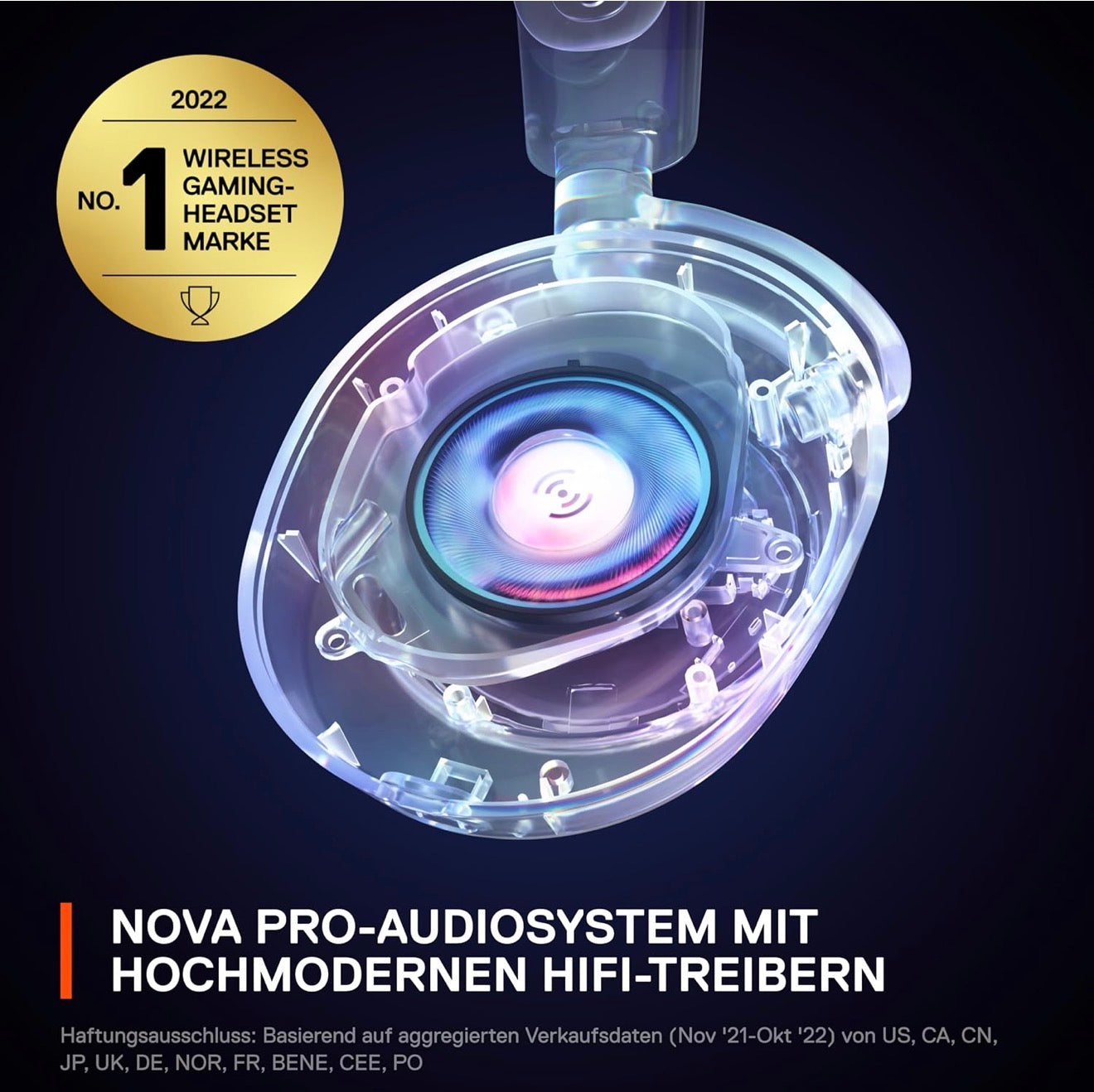 🔥 STEELSERIES ARCTIS NOVA PRO WIRELESS – FOR PARTS / REPAIR – MASSIVE DISCOUNT!