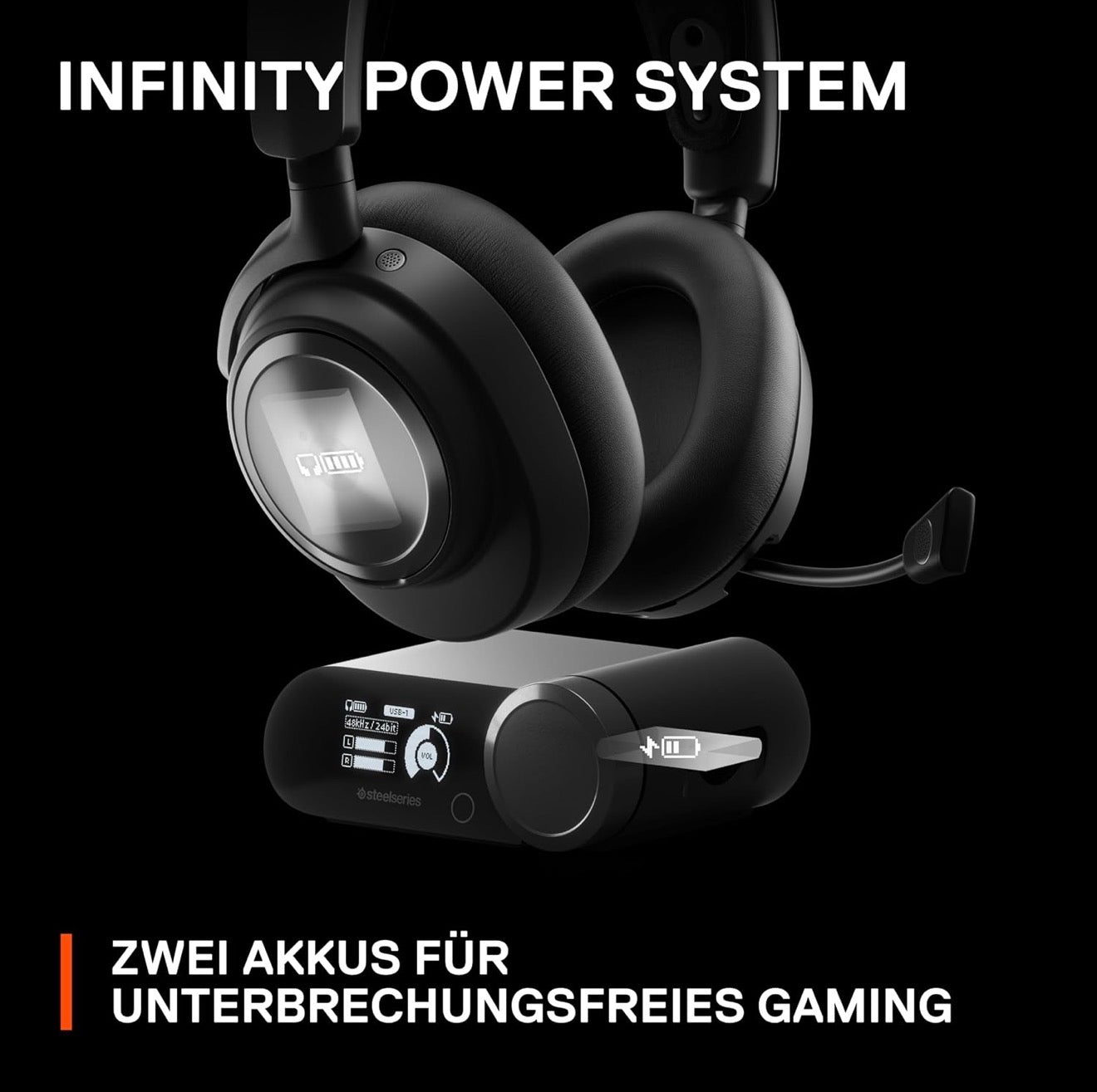 🔥 STEELSERIES ARCTIS NOVA PRO WIRELESS – FOR PARTS / REPAIR – MASSIVE DISCOUNT!