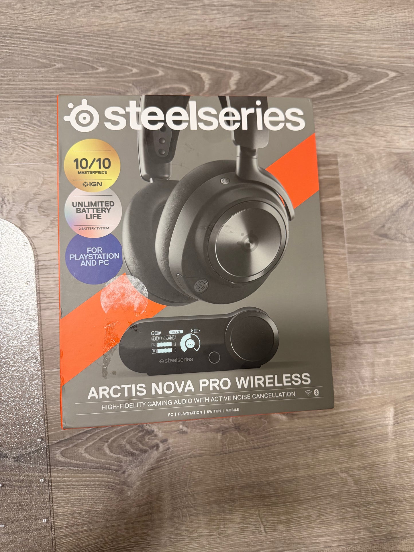 🔥 STEELSERIES ARCTIS NOVA PRO WIRELESS – FOR PARTS / REPAIR – MASSIVE DISCOUNT!