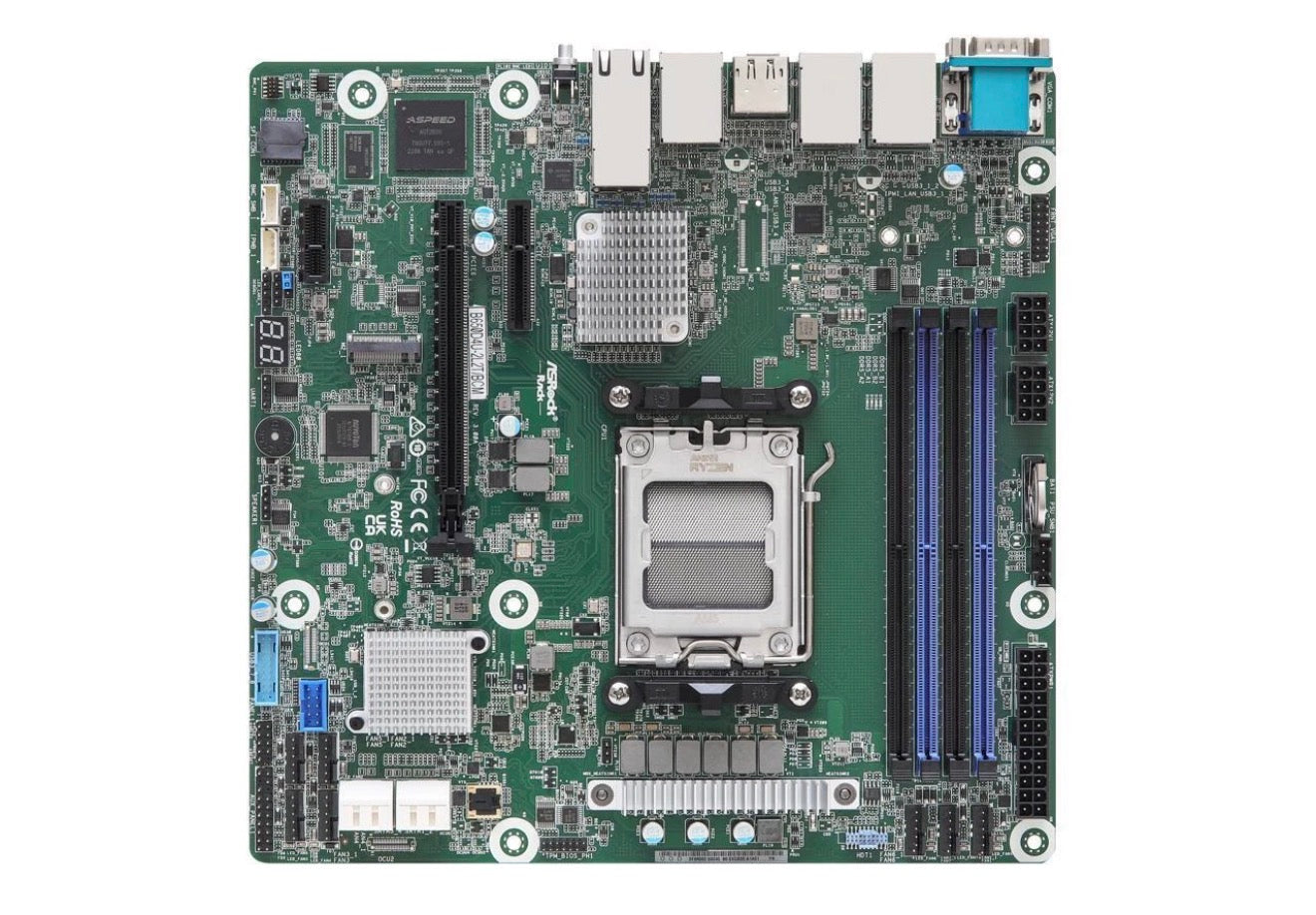 🔥 ASRock Rack B650D4U-2L2T/BCM Micro-ATX Server Motherboard – ENTERPRISE GRADE, TESTED – SAVE BIG vs RETAIL!