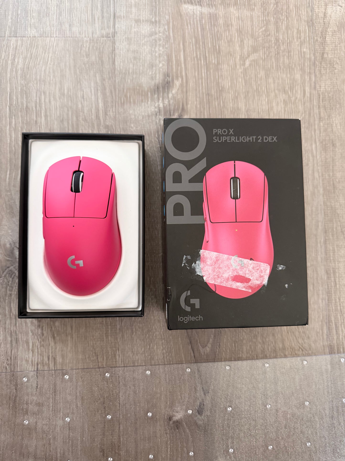 🔥 Logitech G PRO X Superlight 2 DEX Wireless Gaming Mouse (Magenta) – MINT, OPEN BOX – SAVE BIG!