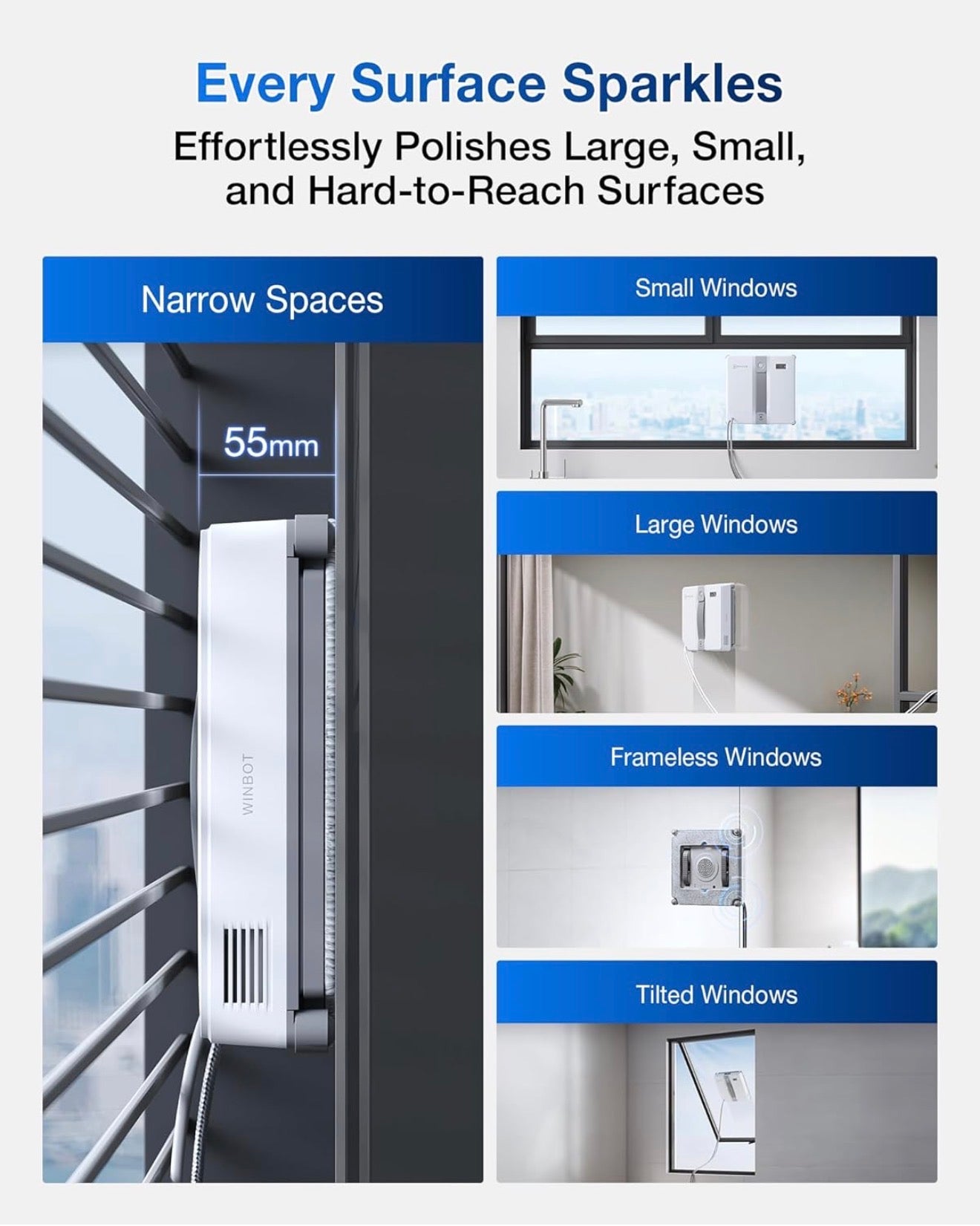 🔥 ECOVACS WINBOT MINI2 – BRAND NEW, TESTED – SAVE OVER $90 vs RETAIL!