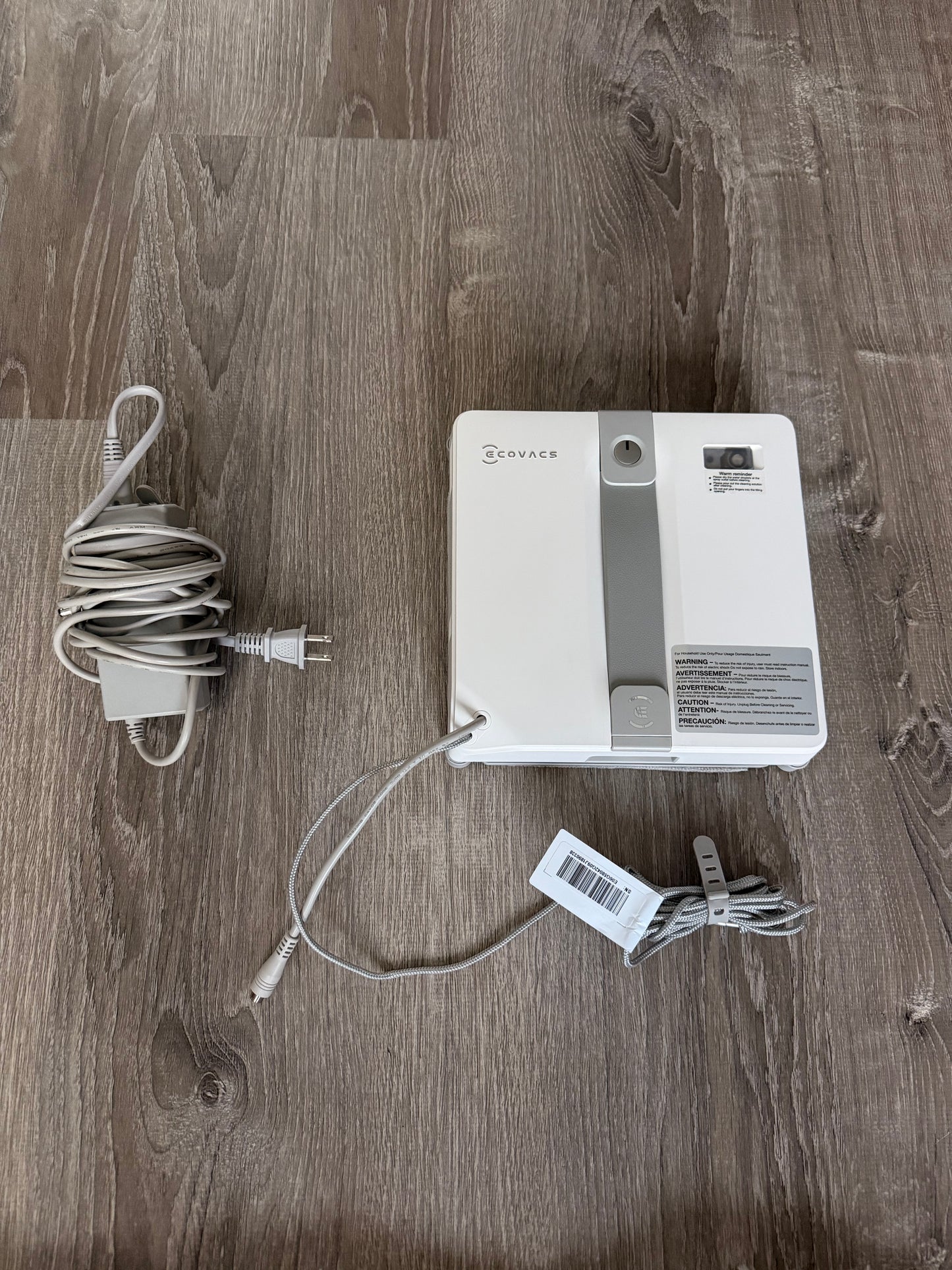 🔥 ECOVACS WINBOT MINI2 – FOR PARTS / REPAIR – POWERS ON, LOW BATTERY ISSUE