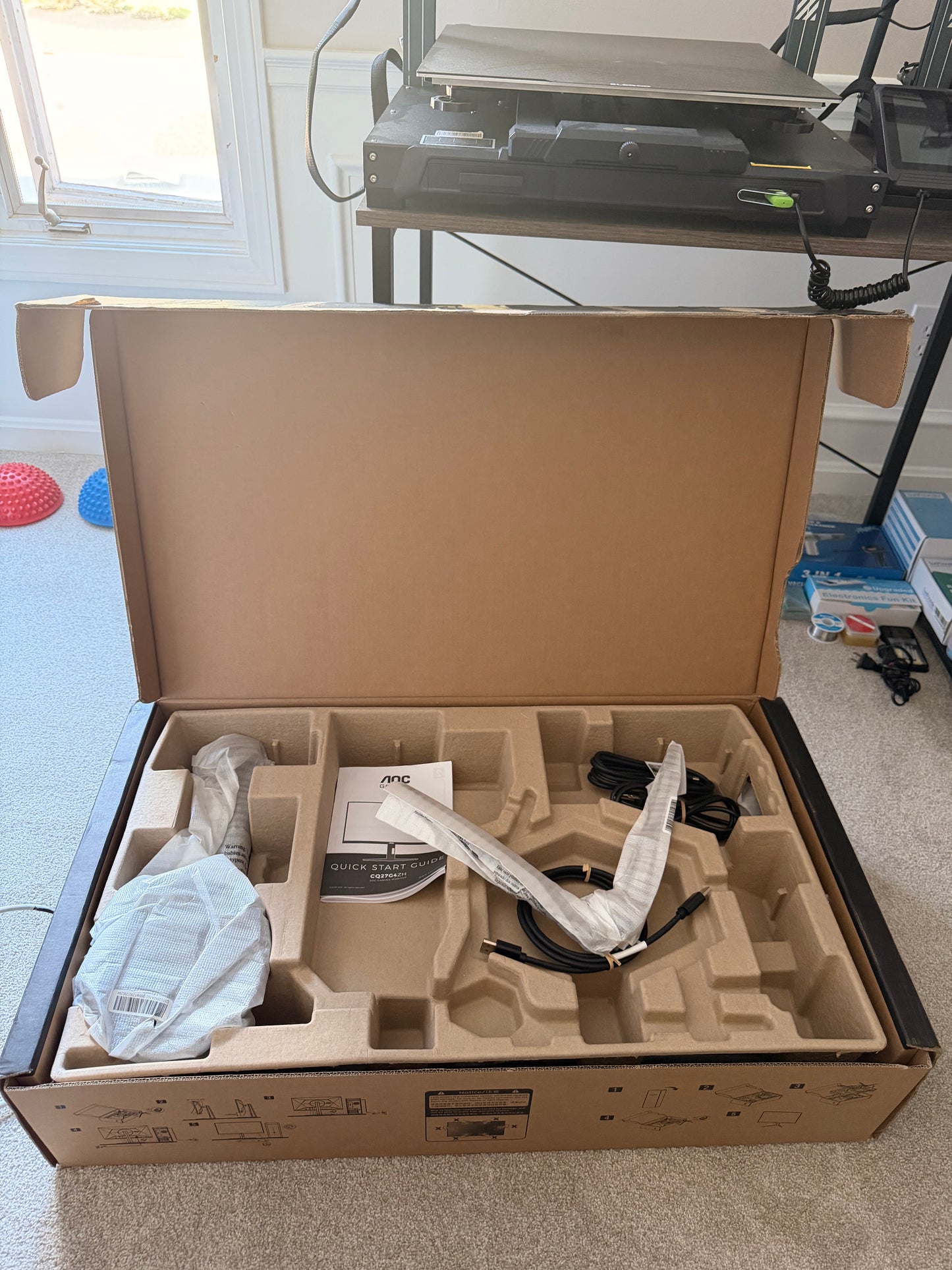 🔥 AOC CQ27G4ZH 27" Curved Gaming Monitor QHD 300Hz (2K, 1500R) – OPEN BOX, LIKE NEW – ALL ACCESSORIES!