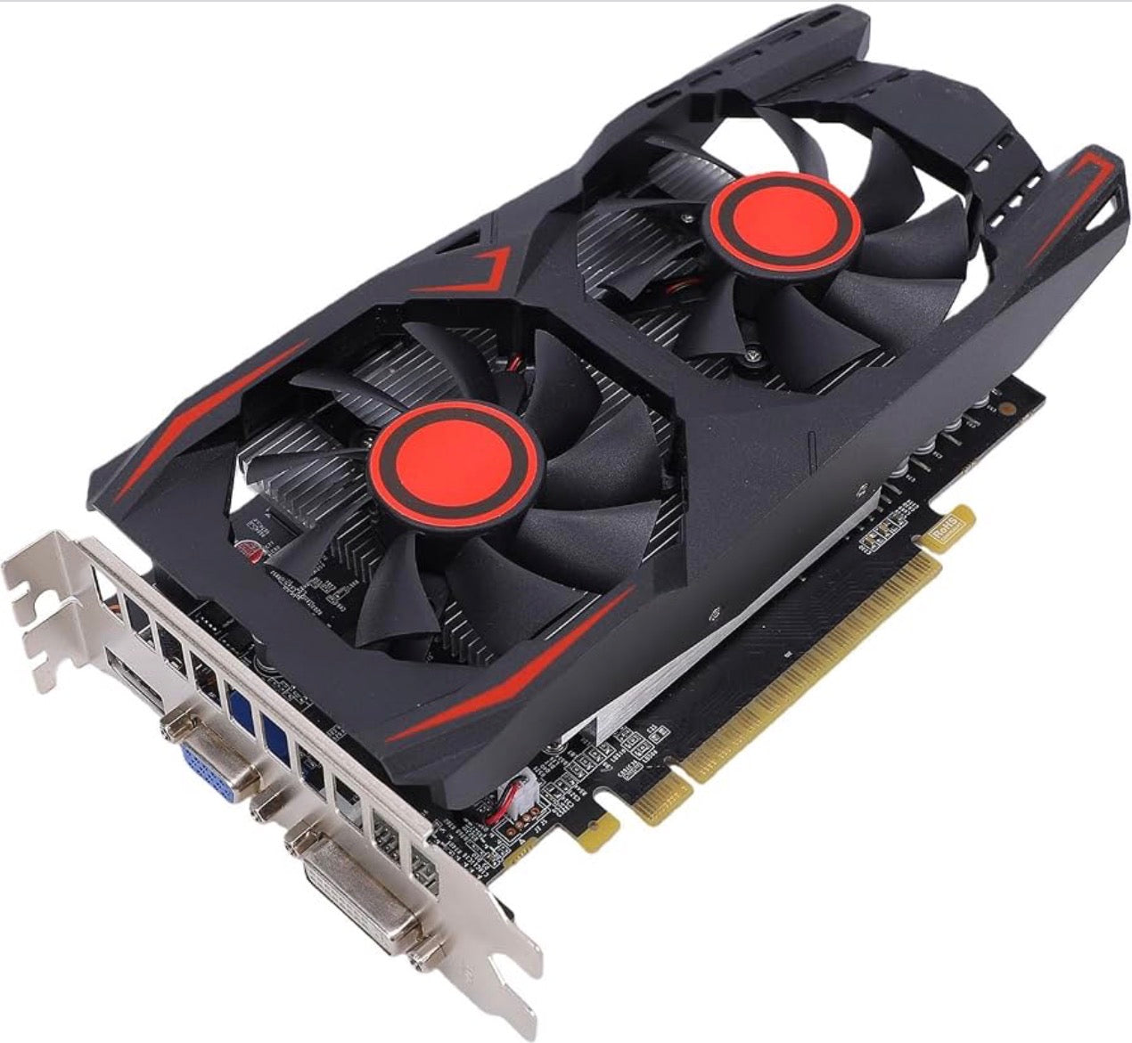 EBTOOLS 550TI 6GB GDDR5 Graphics Card – 192Bit, Budget GPU for Office/HTPC/Light Gaming – NEW