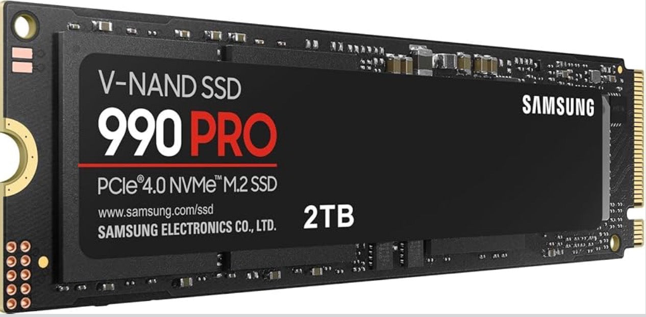 🔥 Samsung 990 PRO 2TB NVMe SSD (MZ-V9P2T0B/AM) – PCIe 4.0, 7,450MB/s – TESTED, NO DAMAGE!