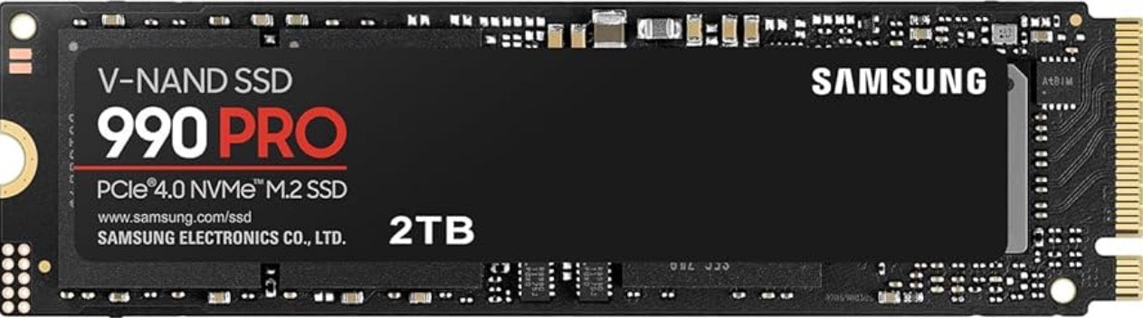 🔥 Samsung 990 PRO 2TB NVMe SSD (MZ-V9P2T0B/AM) – PCIe 4.0, 7,450MB/s – TESTED, NO DAMAGE!