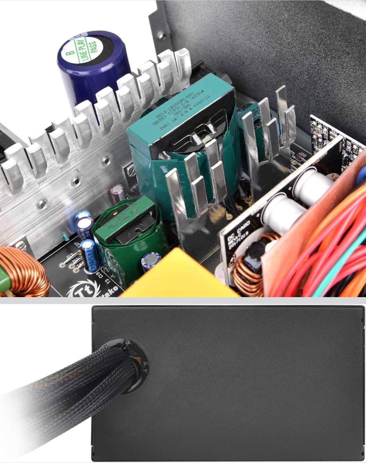 Thermaltake Toughpower GX2 600W 80+ Gold Power Supply – TESTED, Complete w/ Box & Cables