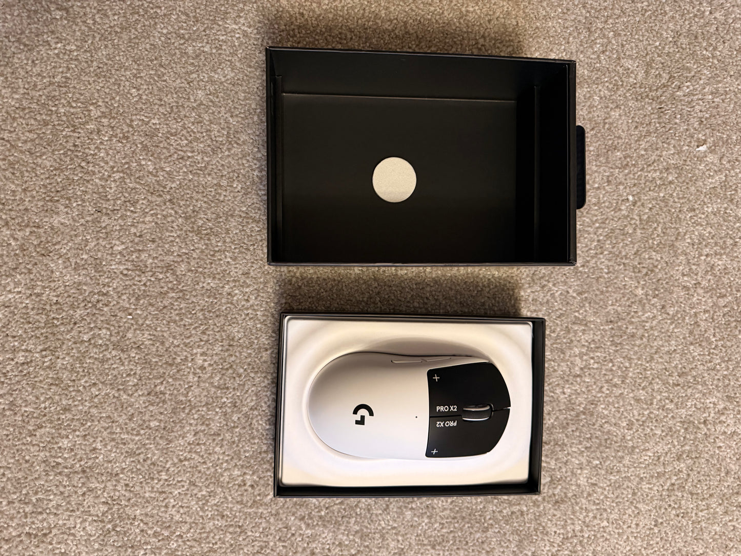 🔥 Logitech G PRO X2 SUPERSTRIKE Wireless Gaming Mouse (Black/White) – TESTED, No Damage!