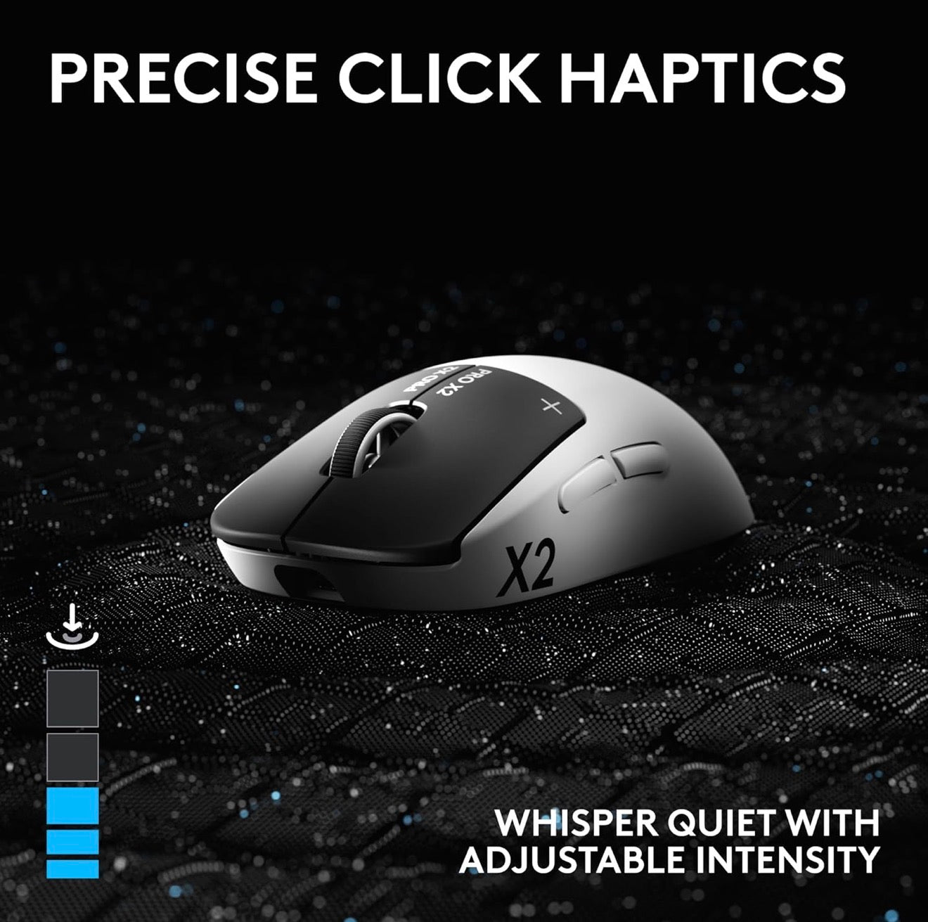 🔥 Logitech G PRO X2 SUPERSTRIKE Wireless Gaming Mouse (Black/White) – TESTED, No Damage!