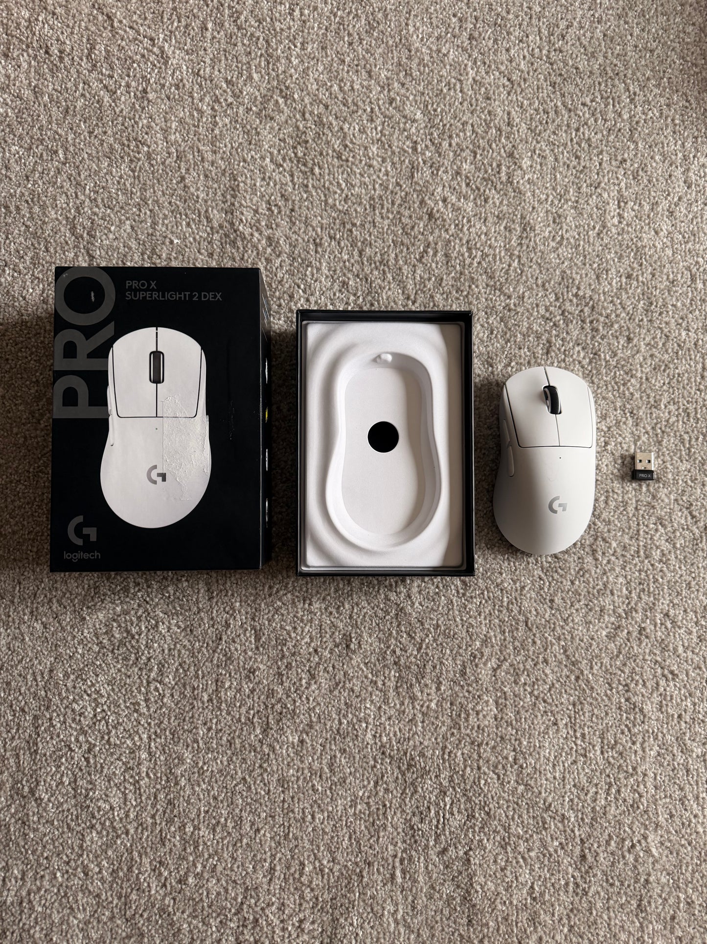 🔥 Logitech G PRO X Superlight 2 DEX Wireless Gaming Mouse (White) – BRAND NEW, TESTED!
