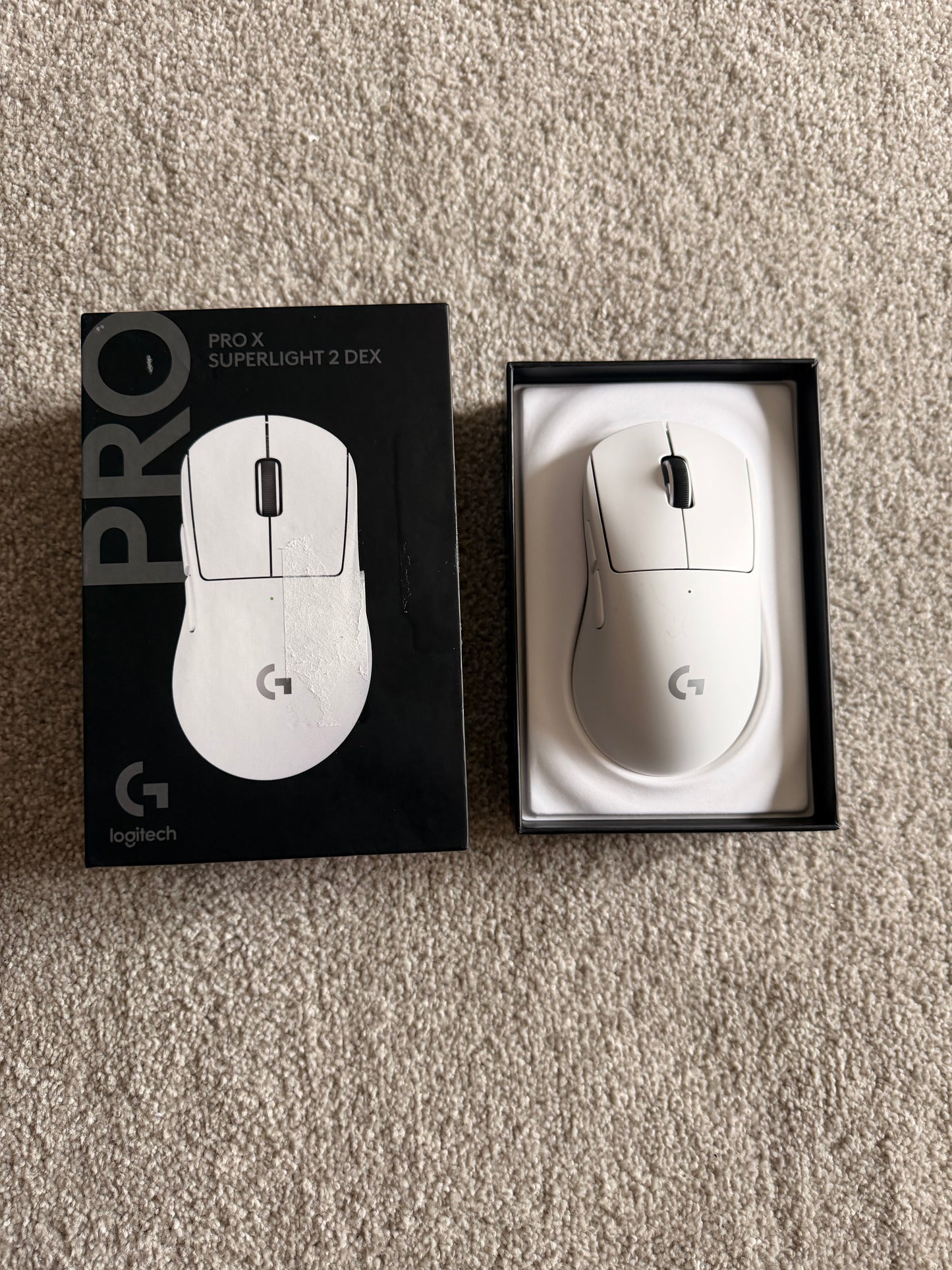 🔥 Logitech G PRO X Superlight 2 DEX Wireless Gaming Mouse (White) – BRAND NEW, TESTED!