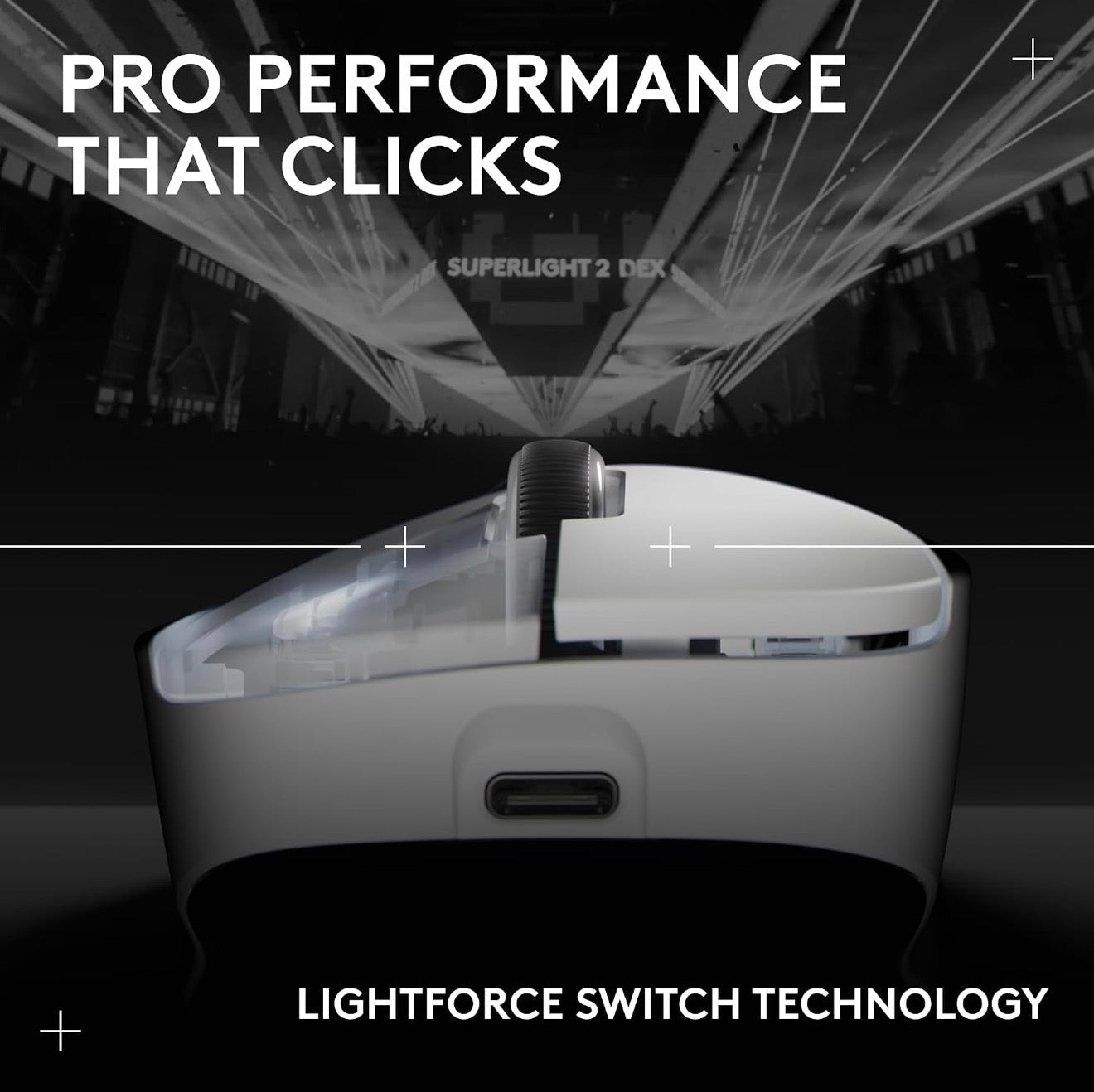 🔥 Logitech G PRO X Superlight 2 DEX Wireless Gaming Mouse (White) – BRAND NEW, TESTED!