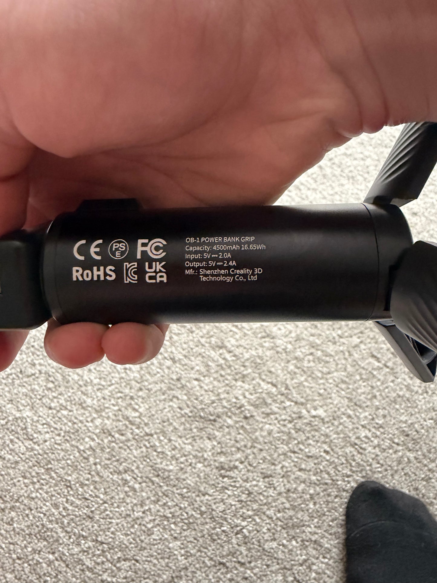 Creality CR-Scan Ferret 3D Scanner – Handheld, 30FPS, 0.1mm Accuracy – TESTED, WORKS GREAT!