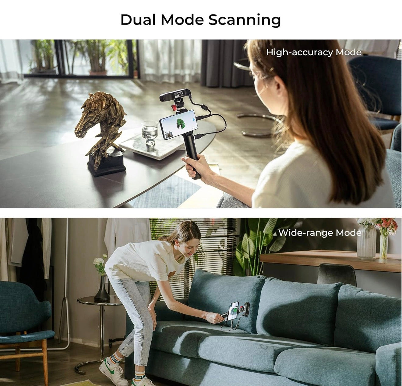 Creality CR-Scan Ferret 3D Scanner – Handheld, 30FPS, 0.1mm Accuracy – TESTED, WORKS GREAT!