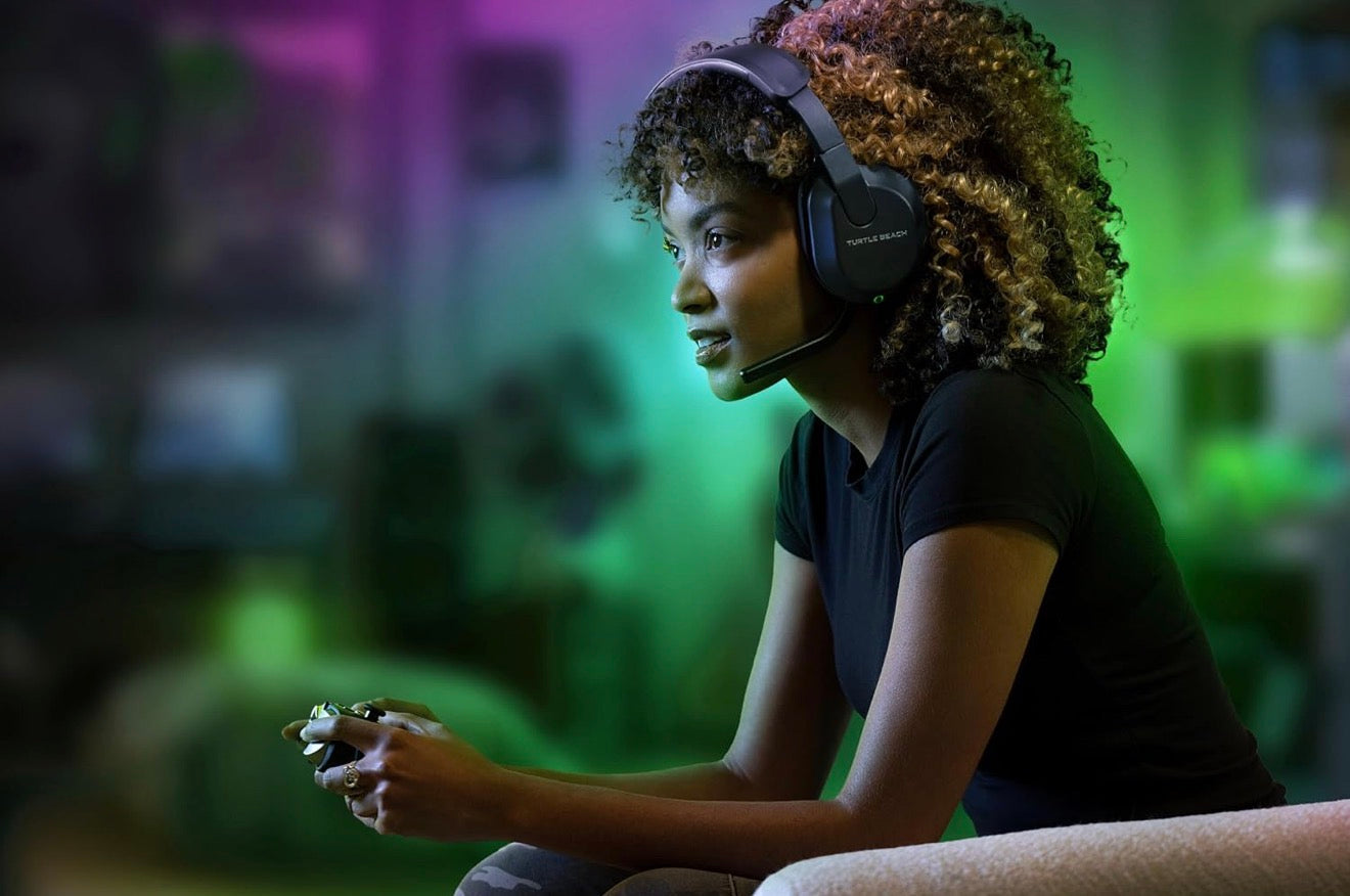 Turtle Beach Stealth 600 Wireless Gaming Headset (White) – Xbox/PS5/PC – Mic Broken, Audio Works Great!
