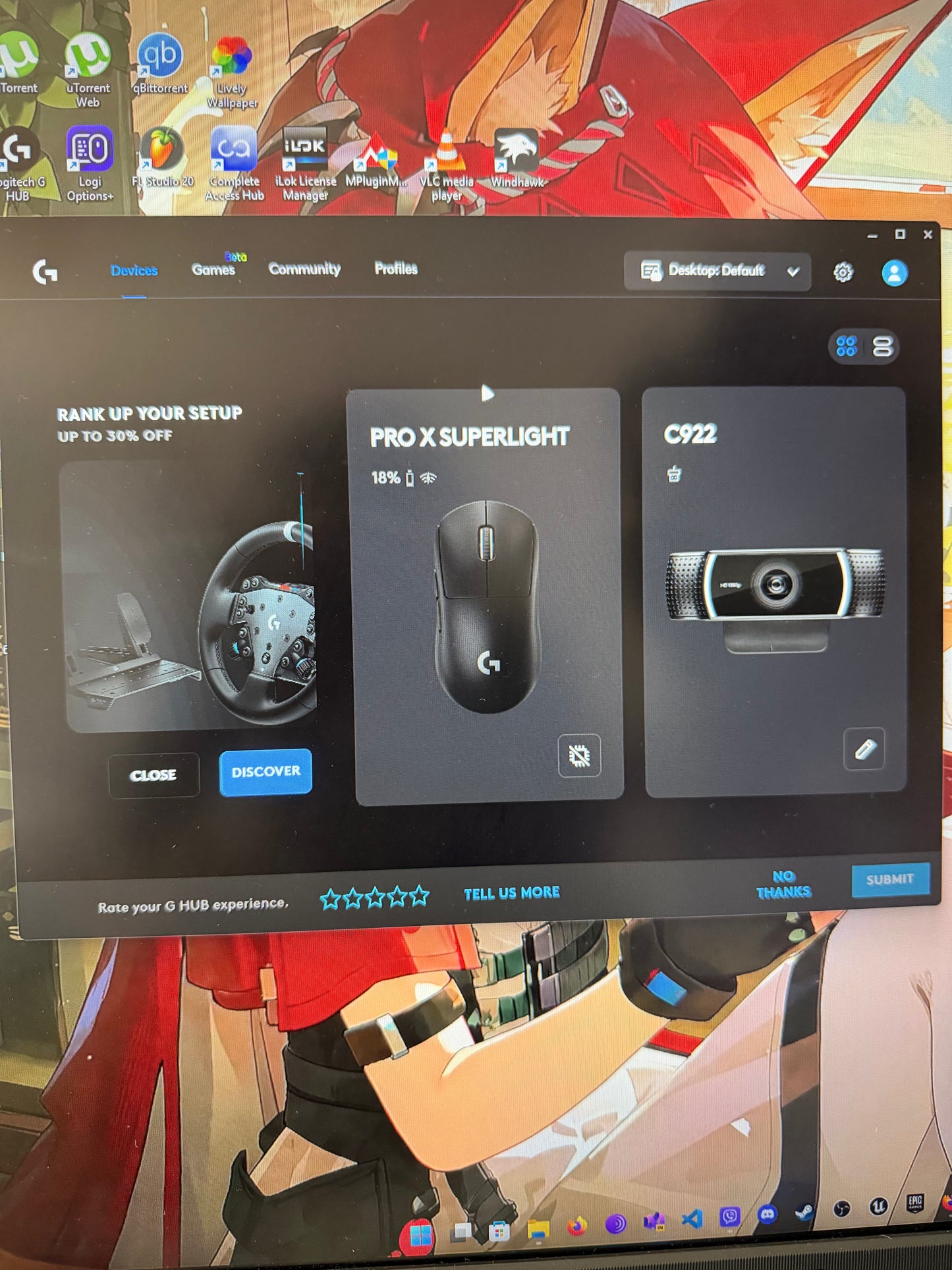 Logitech G PRO X Superlight Wireless Gaming Mouse (Black) – TESTED, WORKS GREAT!