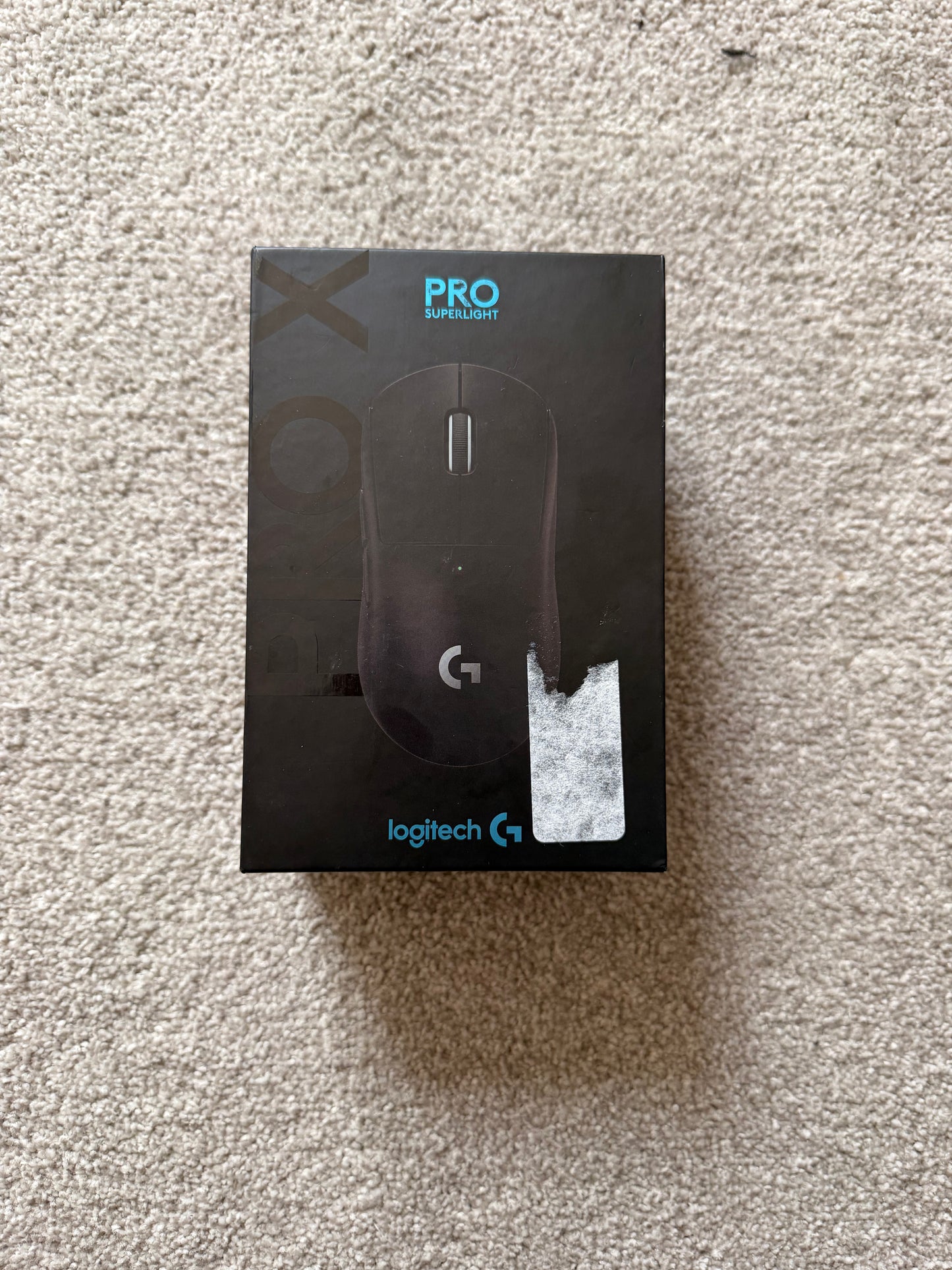 Logitech G PRO X Superlight Wireless Gaming Mouse (Black) – TESTED, WORKS GREAT!