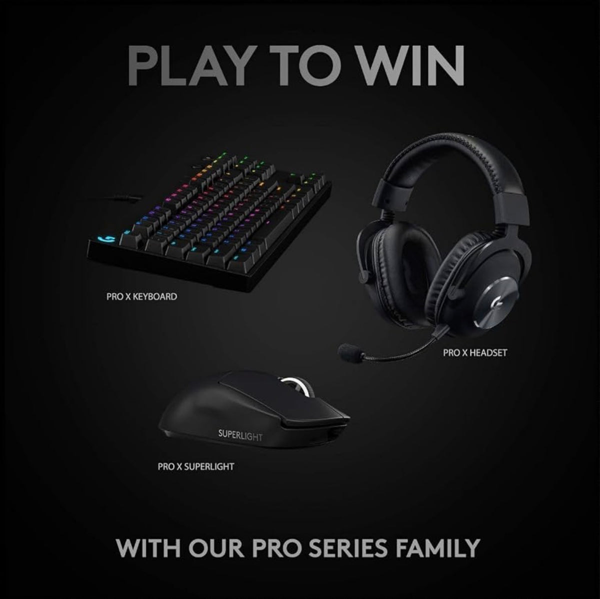 Logitech G PRO X Superlight Wireless Gaming Mouse (Black) – TESTED, WORKS GREAT!