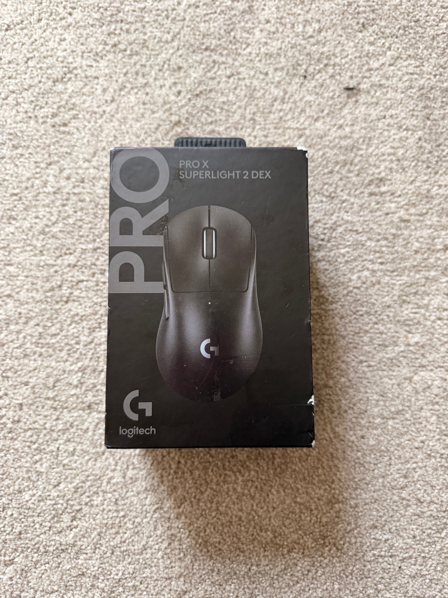 🔥 Logitech G PRO X Superlight 2 DEX Wireless Gaming Mouse (Black) – LIKE NEW, TESTED!