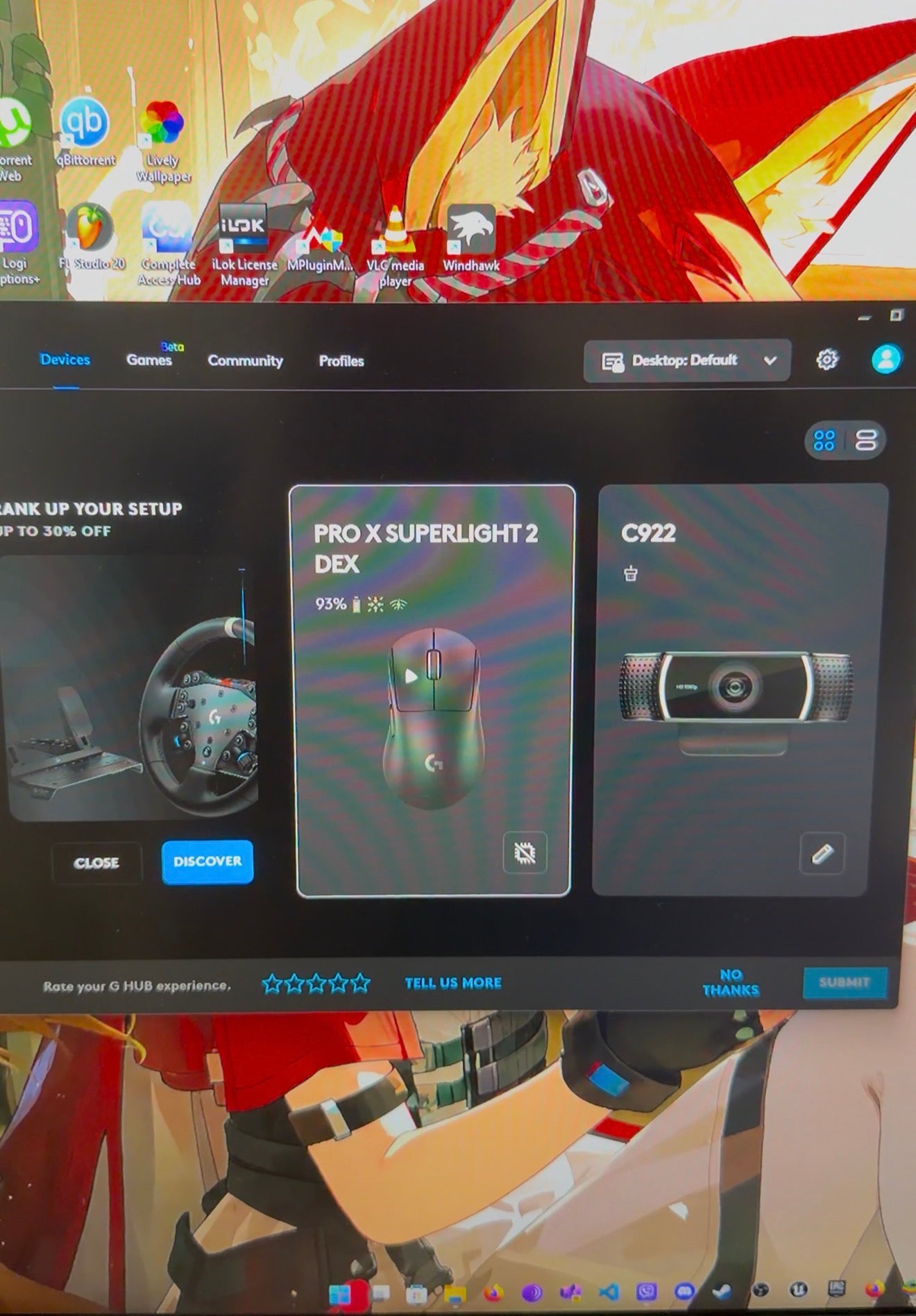 🔥 Logitech G PRO X Superlight 2 DEX Wireless Gaming Mouse (Black) – LIKE NEW, TESTED!