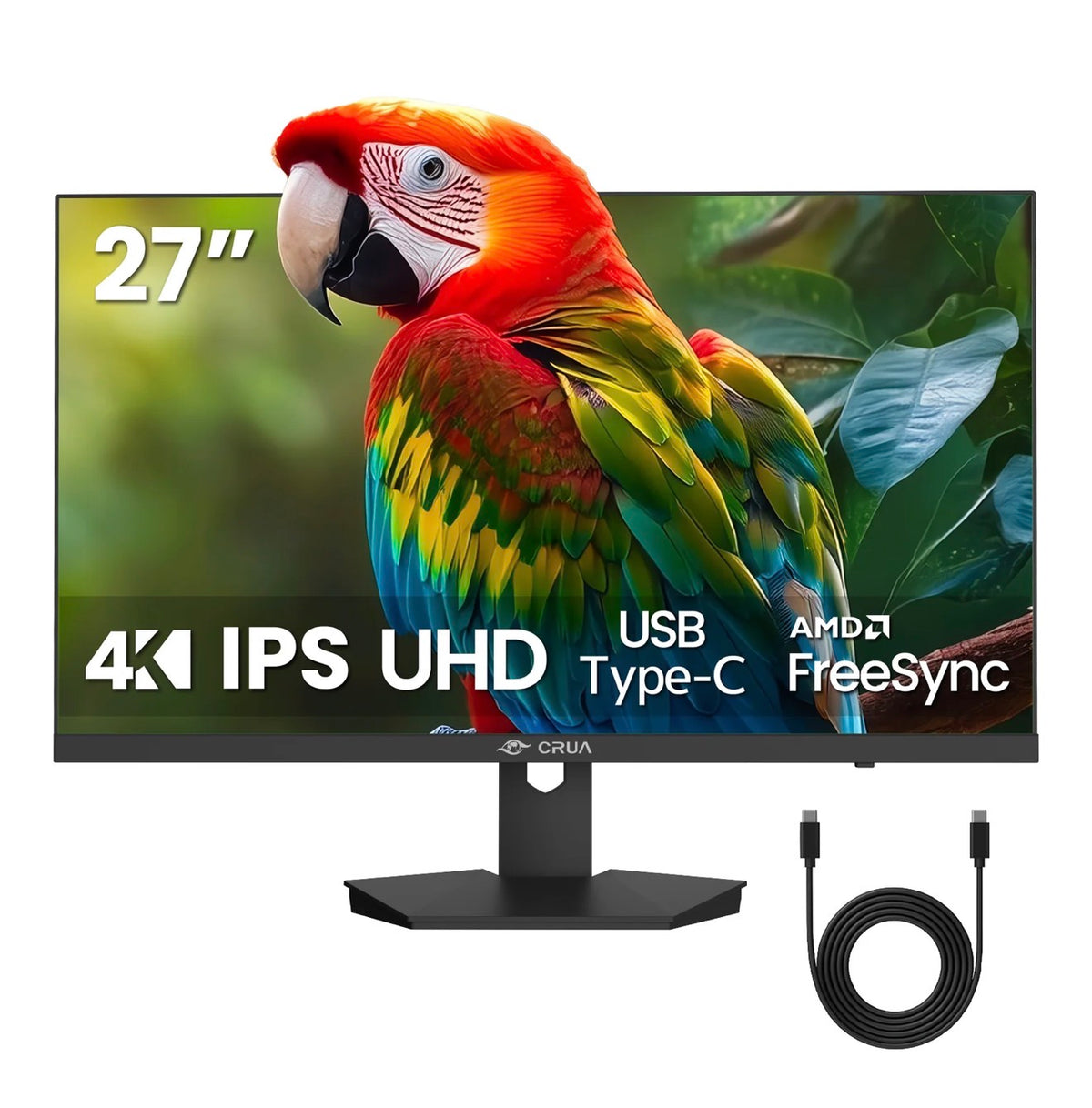 CRUA 27" 4K UHD Monitor (Model CR270H) – BRAND NEW, SEALED FILM, NEVER USED!