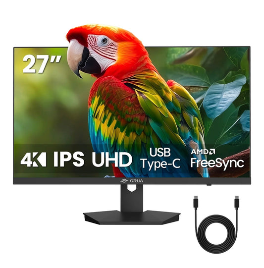 CRUA 27" 4K UHD Monitor (Model CR270H) – BRAND NEW, SEALED FILM, NEVER USED!