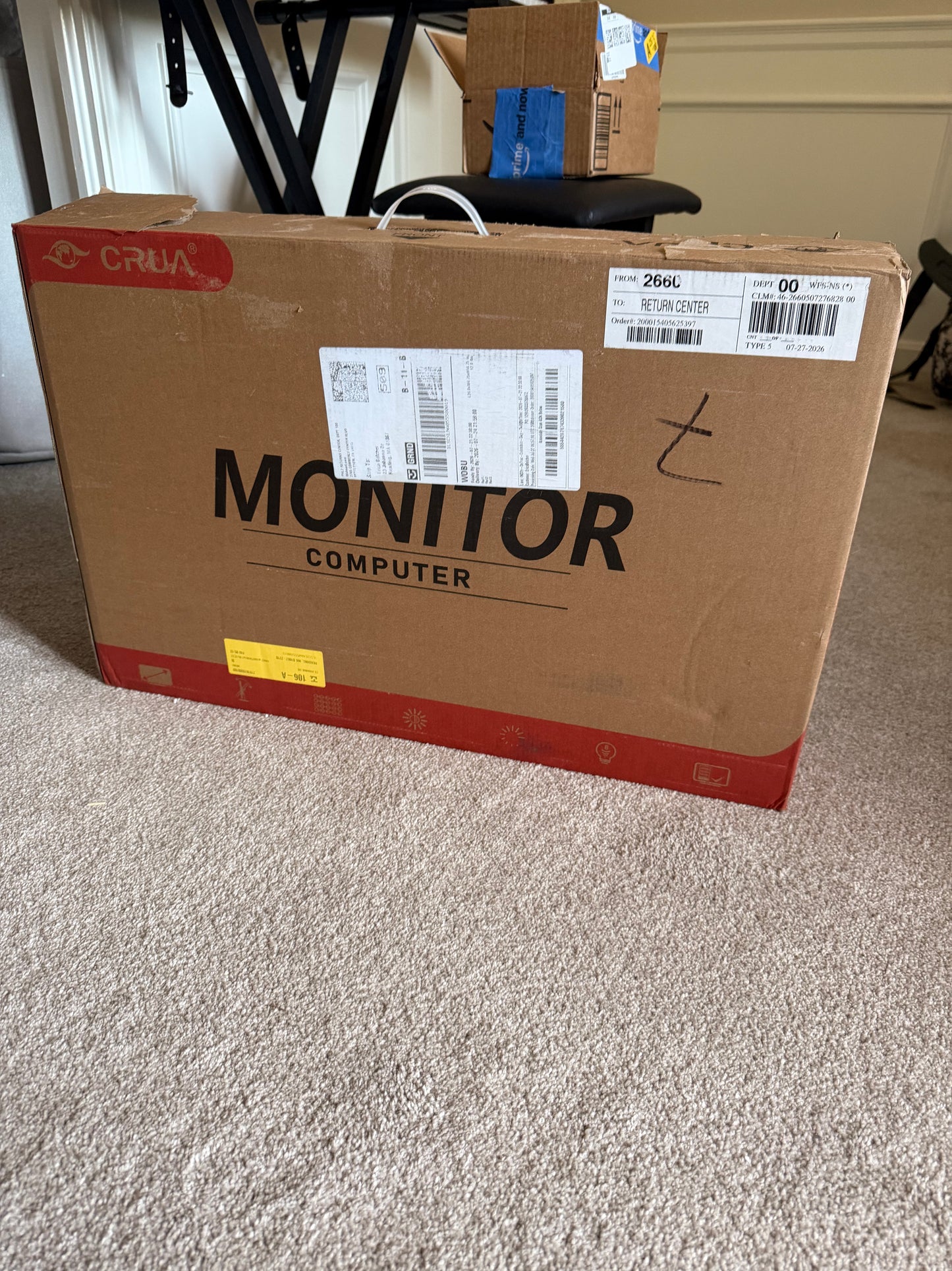 CRUA 27" 4K UHD Monitor (Model CR270H) – BRAND NEW, SEALED FILM, NEVER USED!