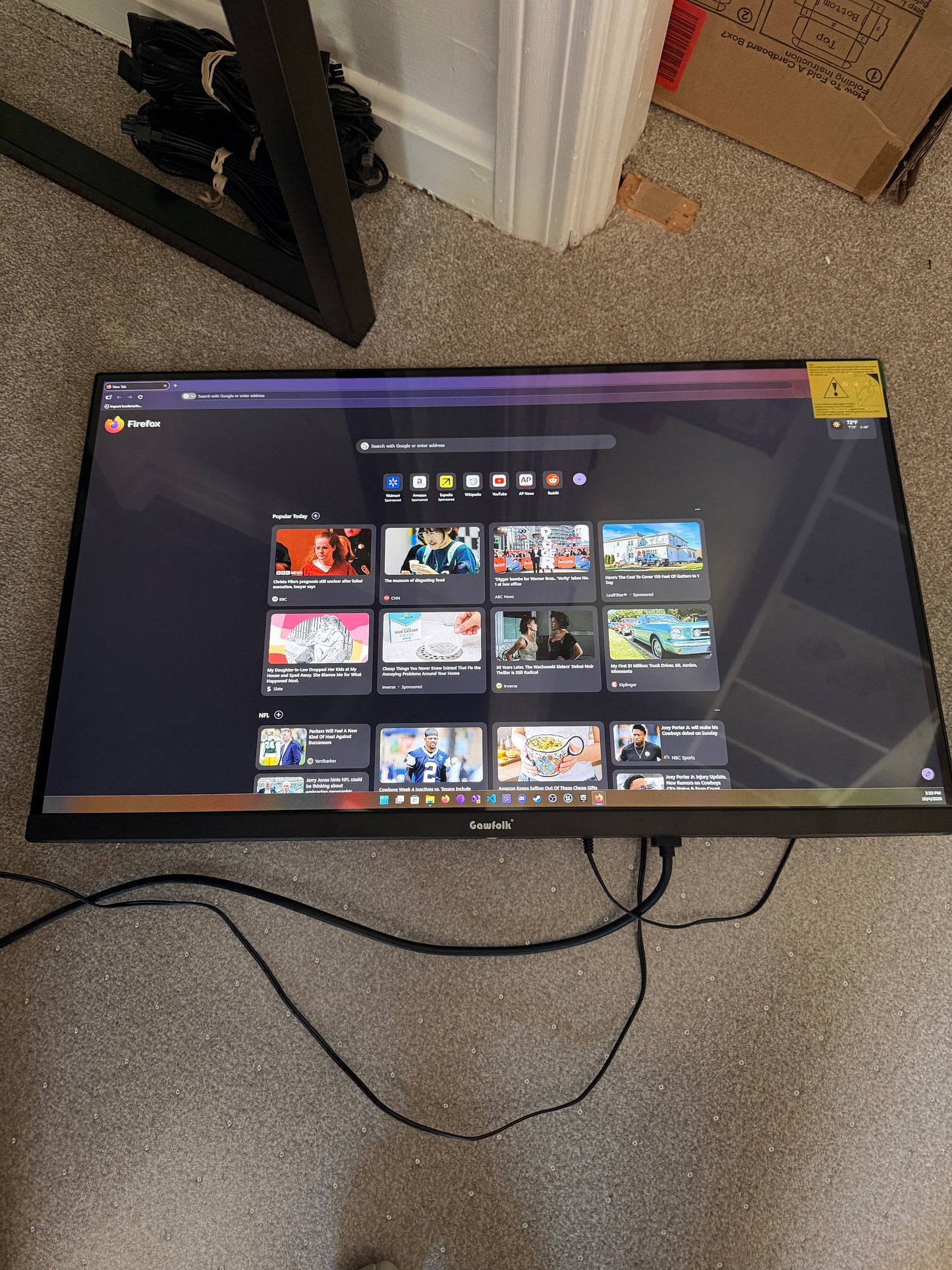 🔥 Gawfolk 27" 4K Gaming Monitor 160Hz/320Hz Dual Mode IPS – BRAND NEW